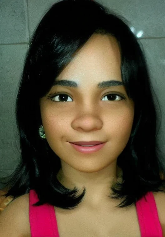 best quality, master part, fotorrealista, extremamente detalhado CG unidade 8k papel de parede, Chibi,1girl, pocahontas, sozinha, cheio_corpo, sorrir, Olhando_em_visualizador, ao ar livre,