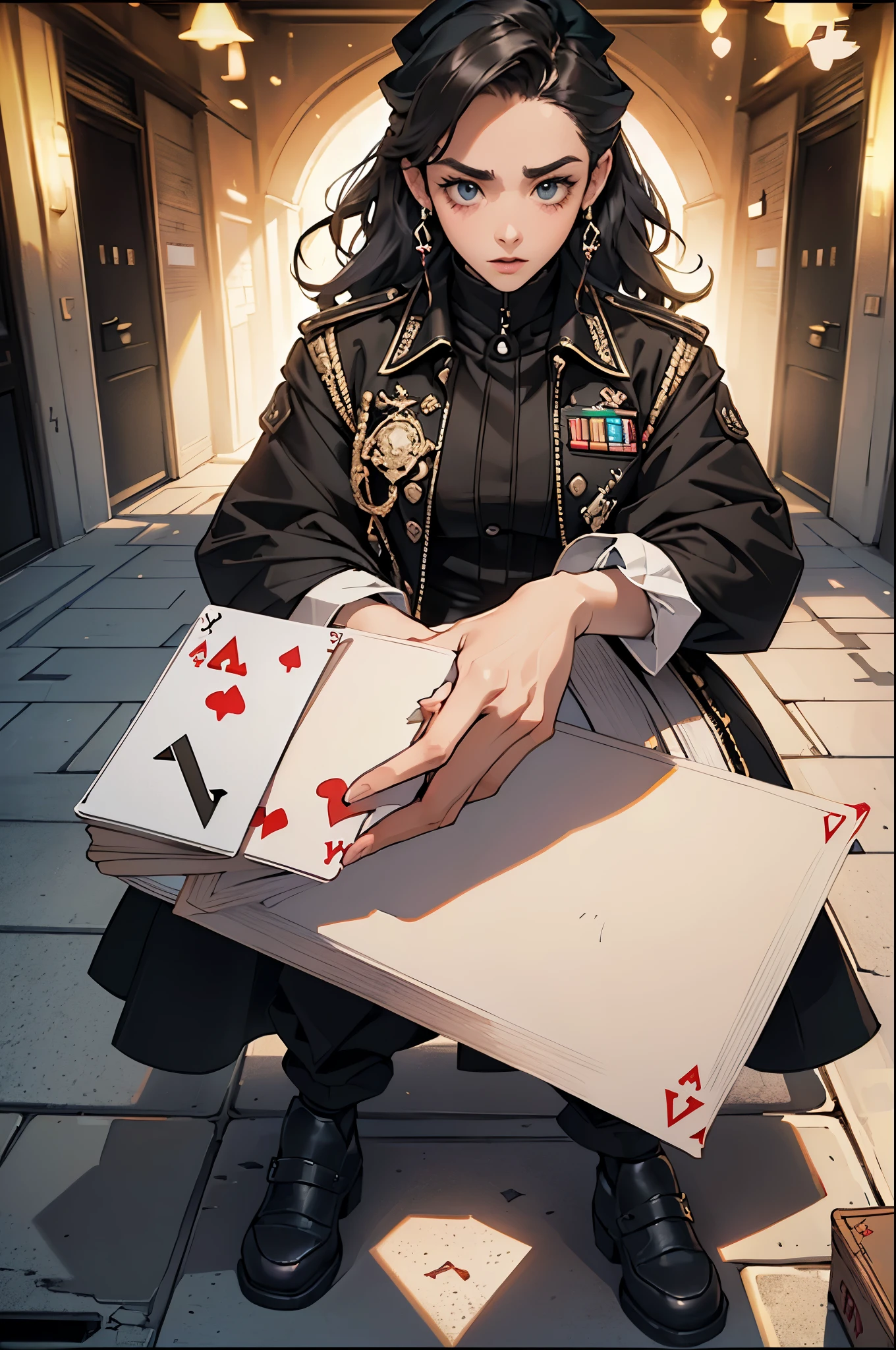 (((Beautiful border)))，（Quadrilateral borders），(((タロットThe card))),(((The card))) ，Equirectangular 1 person，Best rich color quality， Beautiful elements， hight resolution， 4K， 8K，white backgrounid, industrial design, Studio lighting, C4D, OC Renderer, Clean shadows, 4K