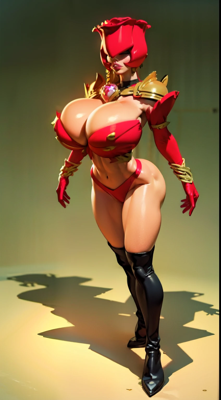 (no eyes), woman, rosemon, digimon, twerking, exposed midriff, (puffy lips:1.3), detailed eyes, ((slendered abs:1.2)),(((gigantic breasts:1.5))), wide hips, (puffy lips:1.5), ((slender abs)),rim lighting, side light, cinematic light, ultra high definition, 8k, film grain,best shadow, light particles, detailed skin texture, detailed gem armor texture, detailed face, intricate details, super detailed, bright, spiked heel boots