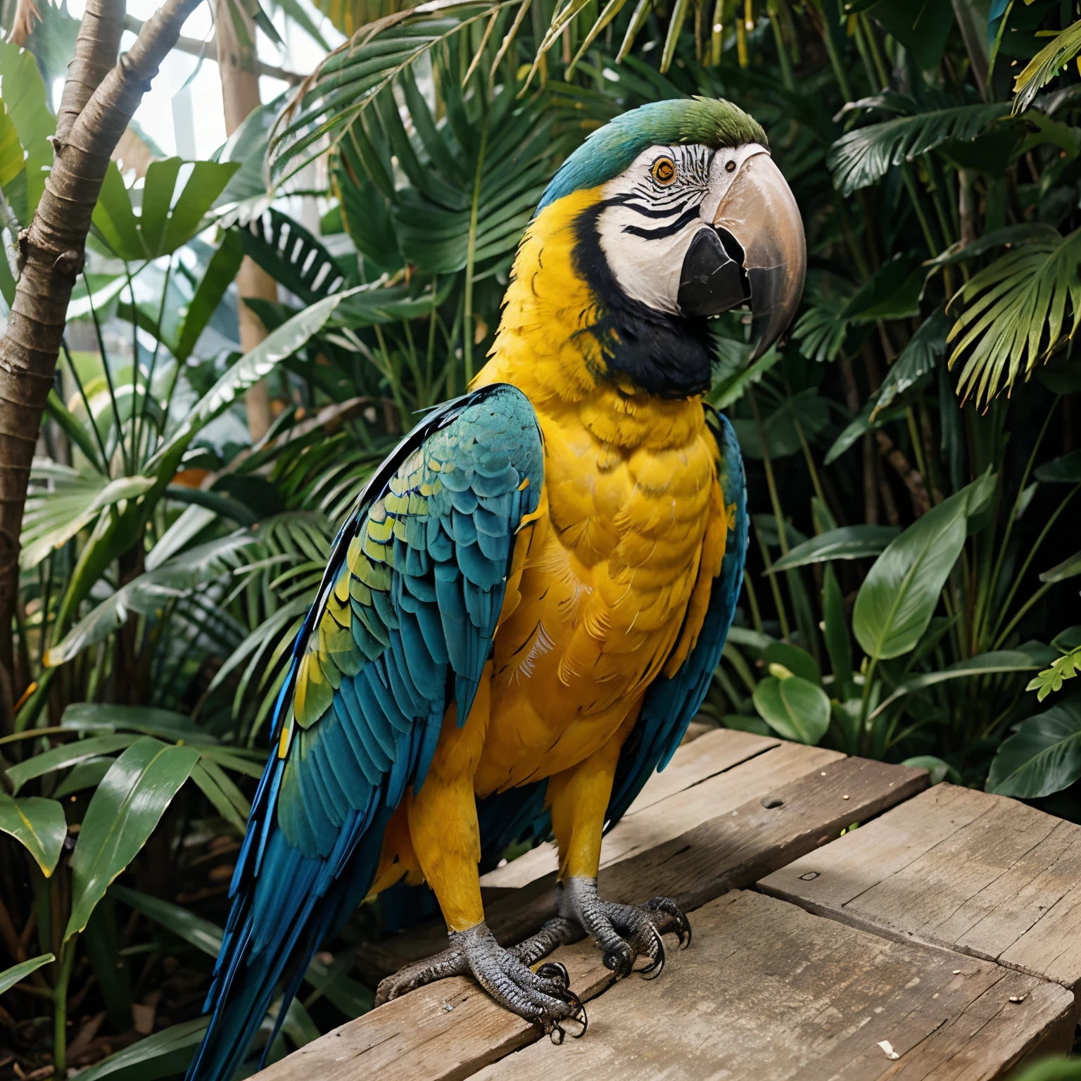 Burung kakak tua, blue and gold macaw