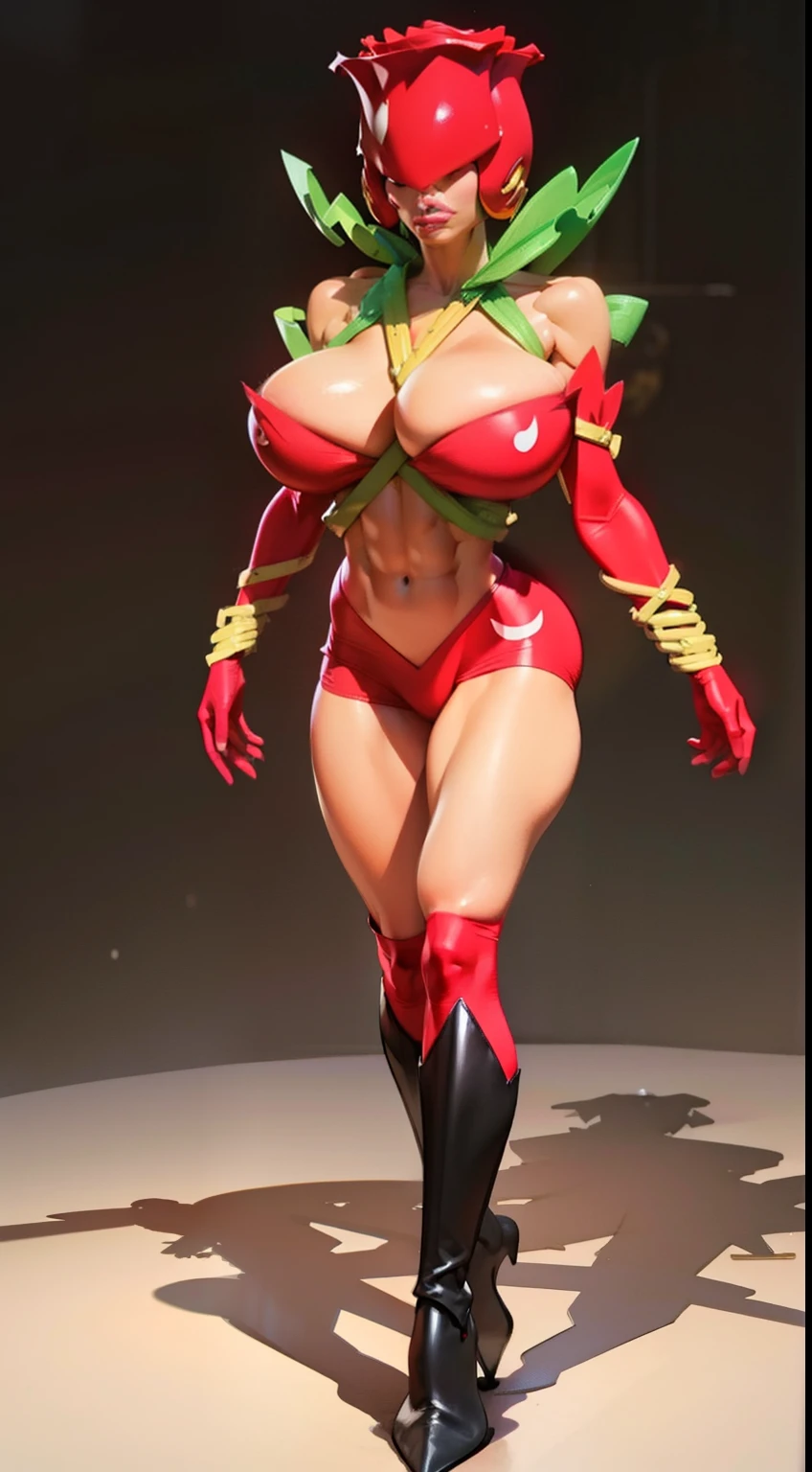 (no eyes), woman, rosemon, digimon, twerking, exposed midriff, (puffy lips:1.3), detailed eyes, ((slendered abs:1.2)),(((gigantic breasts:1.5))), wide hips, (puffy lips:1.5), ((slendered abs)),rim lighting, side light, cinematic light, ultra high definition, 8k, film grain,best shadow, light particles, detailed skin texture, detailed gem armor texture, detailed face, intricate details, super detailed, bright, spiked heel boots