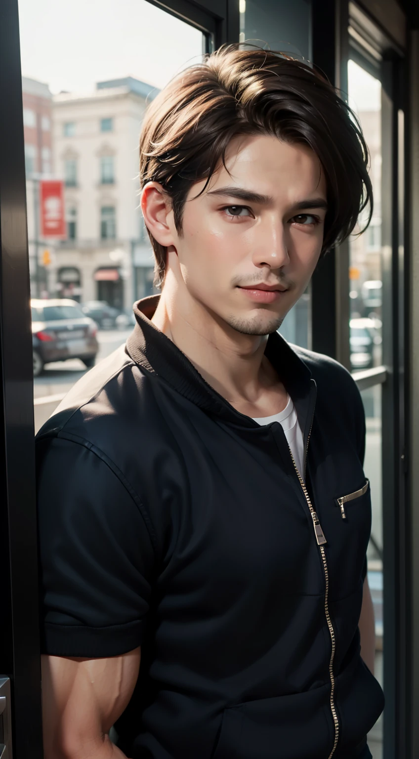 ((Men only)), (head shot), (face only), (look straight), (handsome muscular man in his 20s), (wearing a varsity jacket), (American casual style), (Chris Redfield), (Mischievous smile), (detaile: 1 in 1), Natural muscles, HIG quality, beautidful eyes, (Detailed face and eyeace、: 1 / 2), Noise, Real Photographics、... .................................................................................................................PSD, Sharp Focus, High resolution 8K, realisitic & Professional Photography, 8K UHD, Soft lighting, High quality, Film grain, FujifilmXT3
INFO