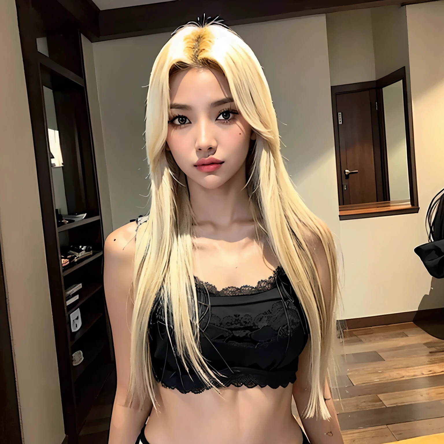 Close-up of a woman wearing a white blouse and a yellow headband, jennie blackpink, heonhwa choe, linda mulher korean jovem, Mulher sul-korean bonita, Jaeyeon Nam, tzuyu from twice, lalisa manobal, mulher korean jovem bonita, ulzzang,  korean, Retrato de Jossi do Blackpink, Jinyoung Canela, adorable and pale korean face