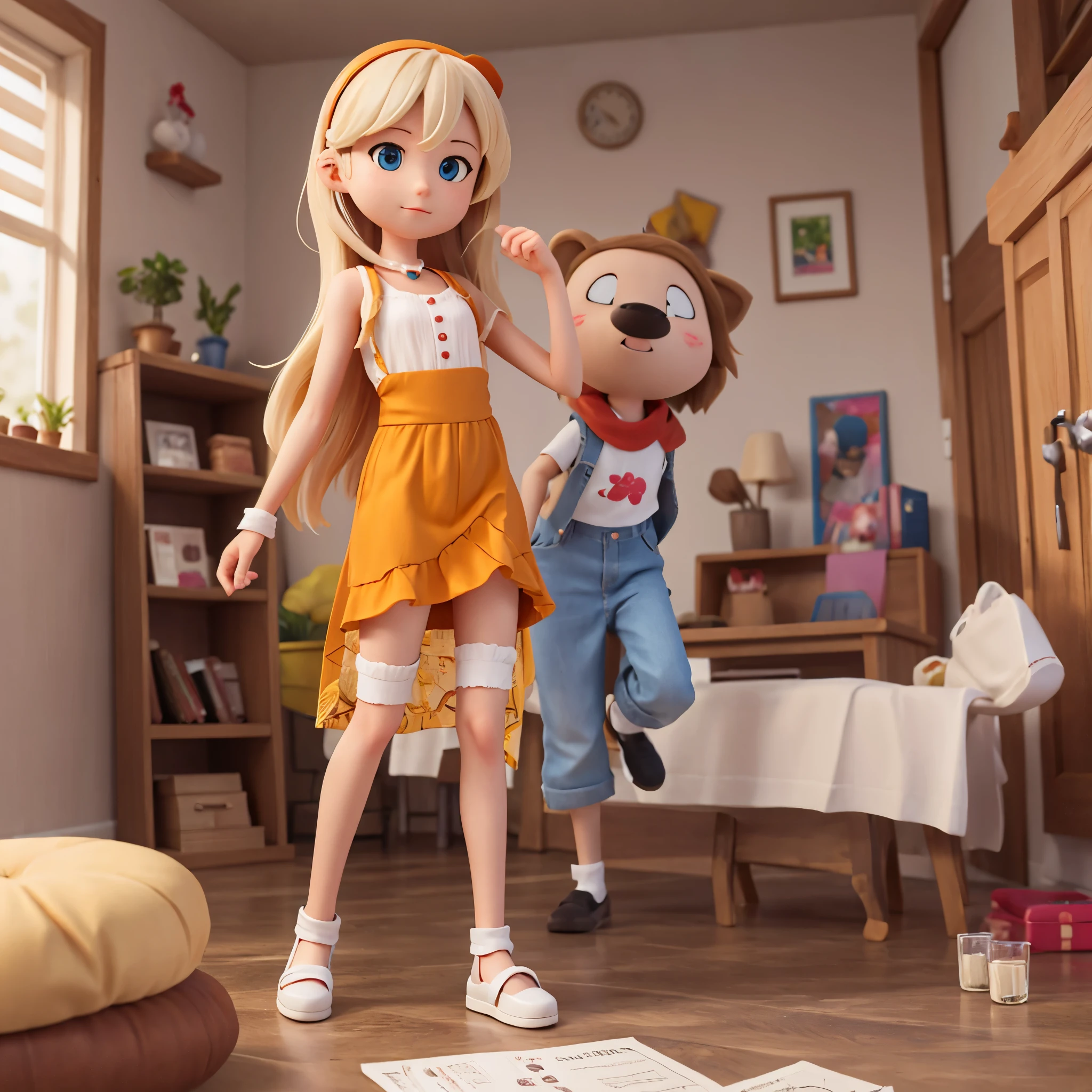 Ai toon crafts written in image