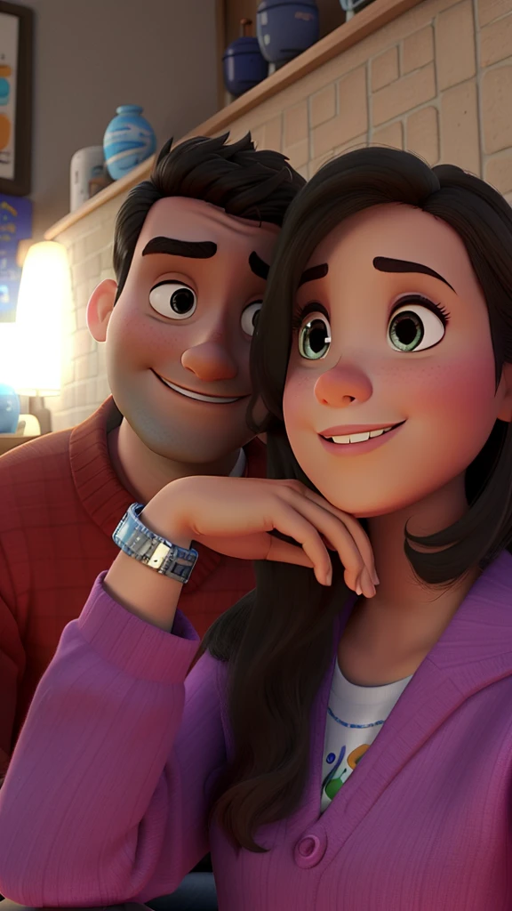 Estilo Pixar, alta qualidade