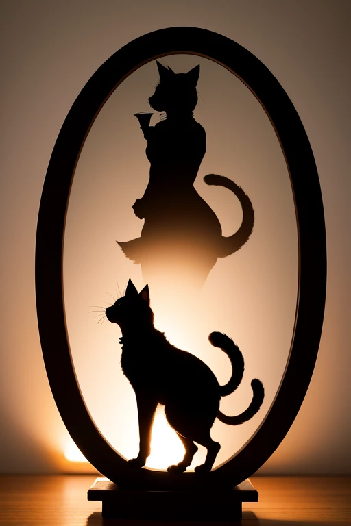 Silhouette art, catss
