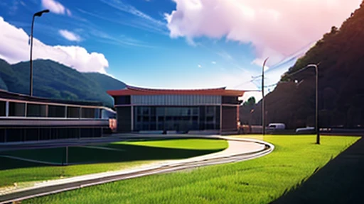 The crane on the left looks more realistic.