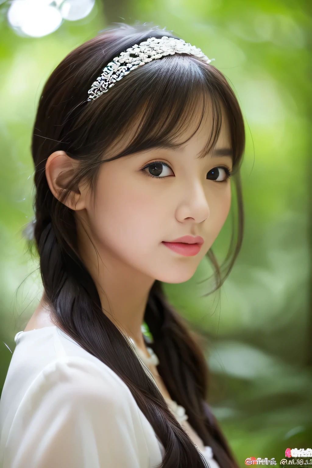 (masterpiece,top-quality,超A high resolution),femele,Good looks、Surely、Best Beautiful Girl、the woods、Idol、