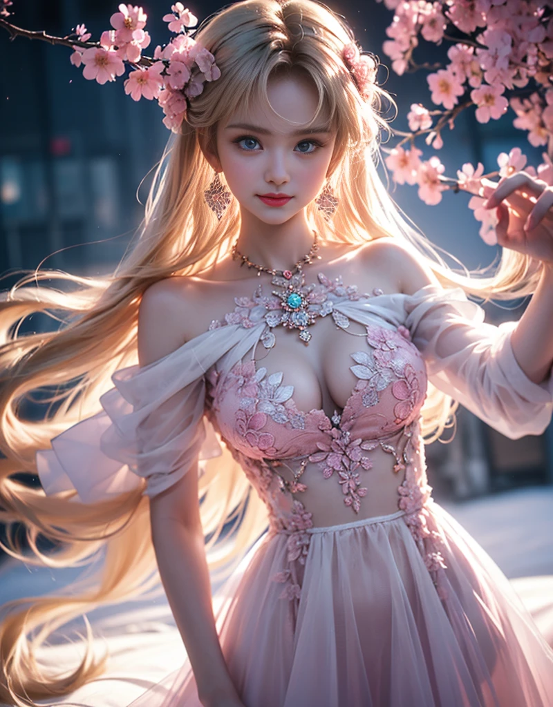 tmasterpiece,Highest image quality,super detailing,Best quality ,Extremely Delicately Beautiful, Very meticulous,Best quality, offcial art, extremely detaild的 CG unified 8k wallpapers, portrait photo of, The most beautiful look,blond hair blue eyes,Radiant skin and radiant eyes, pretty skin,(Detailed lighting:1.2), (Beautiful and detailed light:1.3), deep understanding, beautiful nude color, iintricate, digitial painting, smooth private parts, Focus sharp, The end of the world, Epic reality,looking at the camera in, (HighDynamicRange:1.4),facing at the camera, (pastel colour:1.4), Beautiful big breasts,The end of the world的, giving up, com cores neutras, natta, Screen space refraction, (Complicated details, ultra - detailed:1.3), art stations, Cinema lenses, vignet, the complex background, buliding,Enchanted smile,face flushed,the shy,detailed back ground,(Various colors of dream catcher earrings missing color,The color is black,white colors,in pink,purpleish color,red colour,blue colors,orange colors,green color,cyan colors,,),sexy and sultry,(The kinky is exposed,Camel toes,Combed neatly,),The sexiest look,Crystal Pink Diamond Venetian Sunset Rose Dress,Ultrathin,semi transparent,Lace,hollowed out