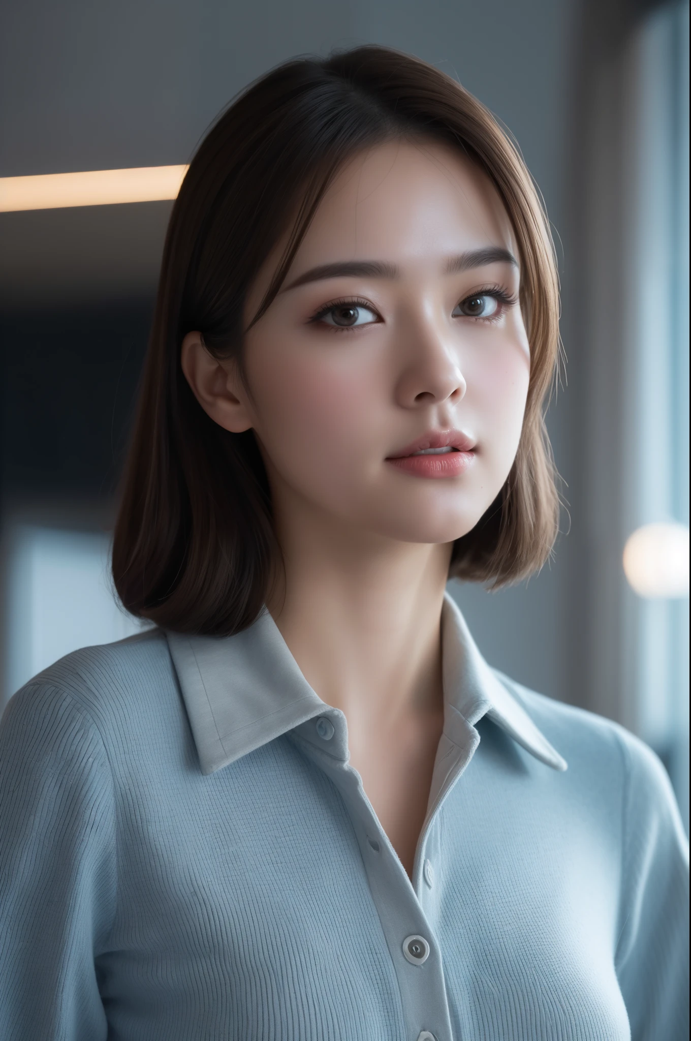 Ultra Detail, High resolution, ultra-detailliert, Best Quality, amazing, of the highest quality,Unified 8K wallpapers, Cinematic lighting, Stewardess