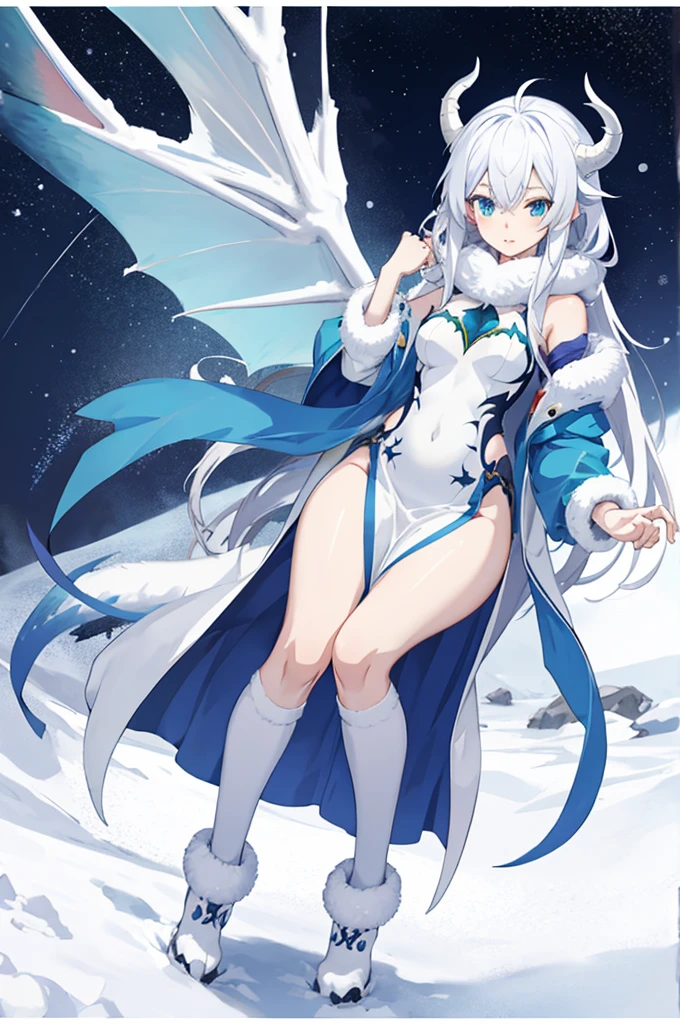 female in the ice crystal, the body, sun light, shaved open pubis, haircut white hairs, a lot of snowflakes, in the snow ice crystalls, super detailed, anatomically correct, masterpiece composition, , face perfect cute woman sweet beautifull, wearing white fur cloak, thick white vapor fog smoke clouds wind, white skin, bright pink blush, front view, fullbody, snowflakes crown, wearing crystal white latex transparent