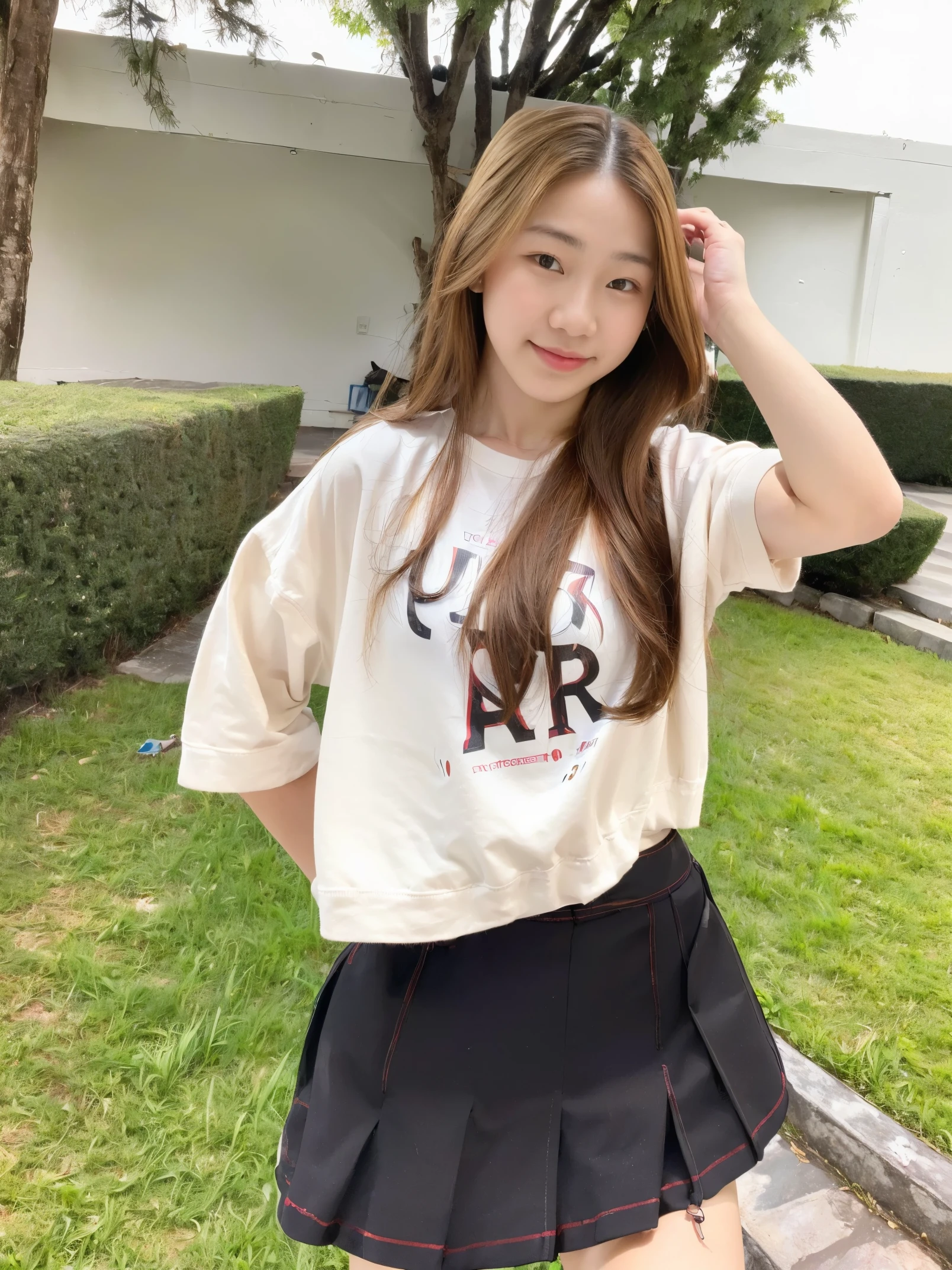 Close up portrait of a person kneeling on the floor with a cigarette, Larisa Manobal, Belle Delphine, tzuyu from twice, Lalisa Manoban in blackpink, ulzzangs, real life anime girl, portrait of japanese gyaru, Korean Girl, Cute elegant pose, 19-year-old girl, dressed with long fluent clothes