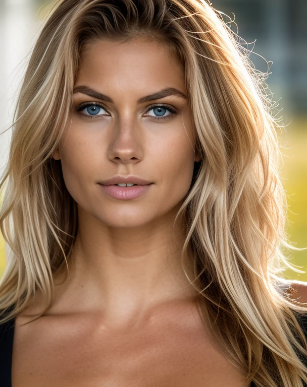 Fotoshooting eines Models, Natural light, Fachmann,(full entire body), (4k-Foto:1.1) (scharfer Fokus:1.3), hohe Detailgenauigkeit, beautiful detailed face, Haselnussbraune Augen, Langes blondes Haar, (attraktive junge frau:1.3), (seductive:1.1), (flush:1.1), Hourglass body shape, a girl, rot, ((Tanzen)) in einem Nachtclub).