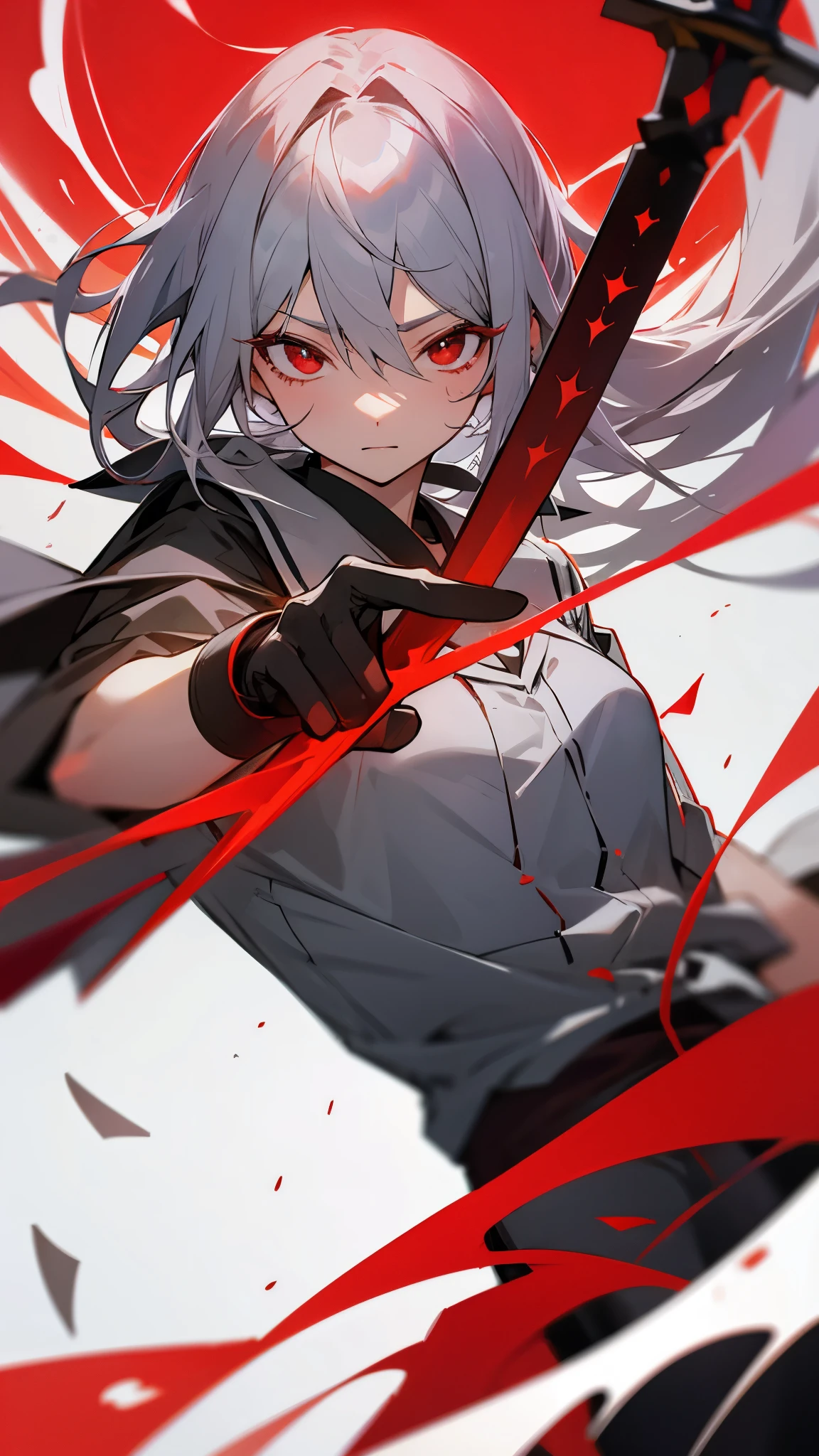 a woman with a gun in her hand and a red dress, kantai collection style, from girls frontline, from arknights, girls frontline style, by Shitao, gapmoe yandere, gapmoe yandere grimdark, fine details. girls frontline, girls frontline, m4 sopmod ii girls frontline, kancolle, badass anime 8 k, breast, pussy l gs spread