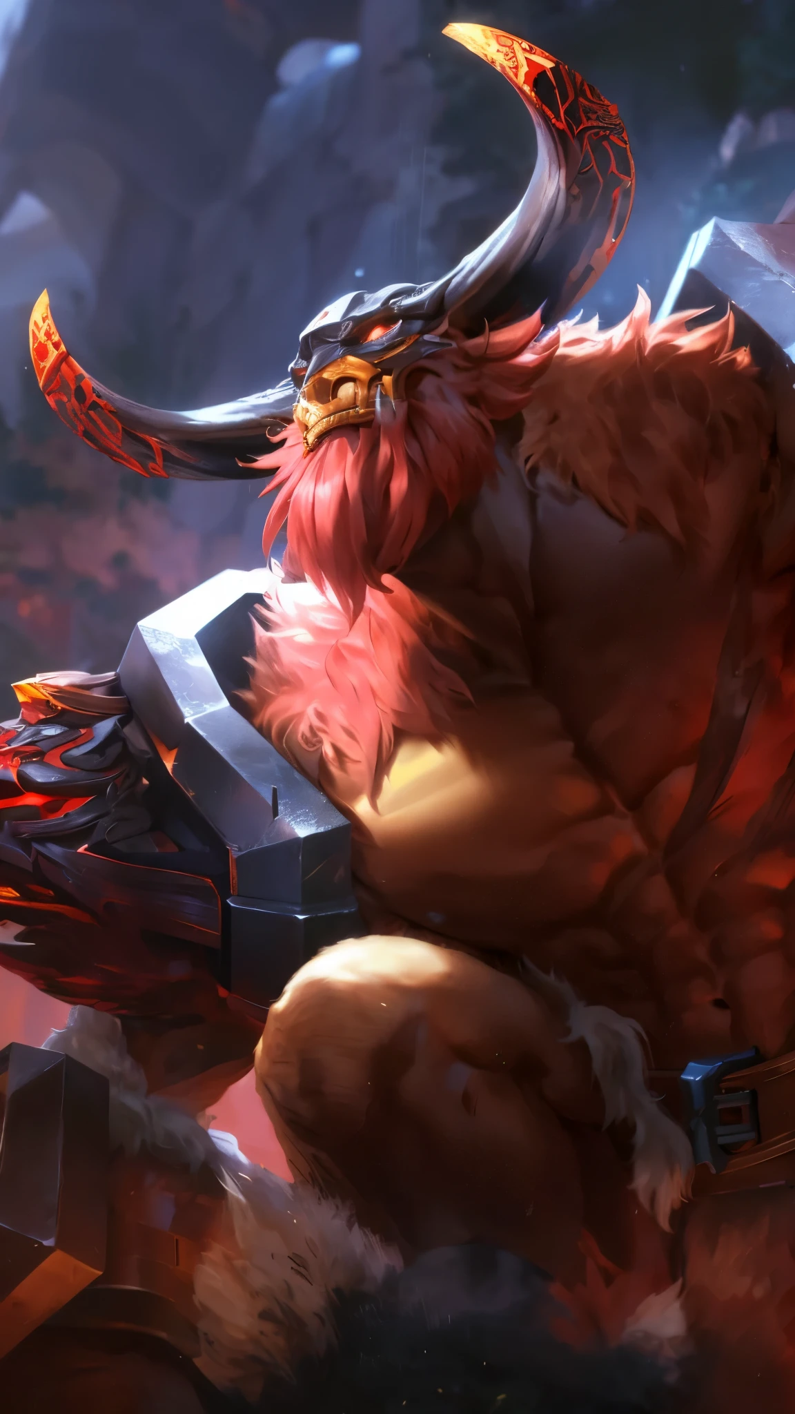 (Intricate Details, Masterpiece, Best Quality, High Resolution, 8k), (1man), (male:1.2), detailed eyes,finely detailed face, toned body, masculine appeal, commanding presence, bulging biceps and triceps, well-developed quadriceps and hamstrings, light skin, portrait, solo, half shot, detailed background, detailed face,finely detailed background, Depth of Field, VFX