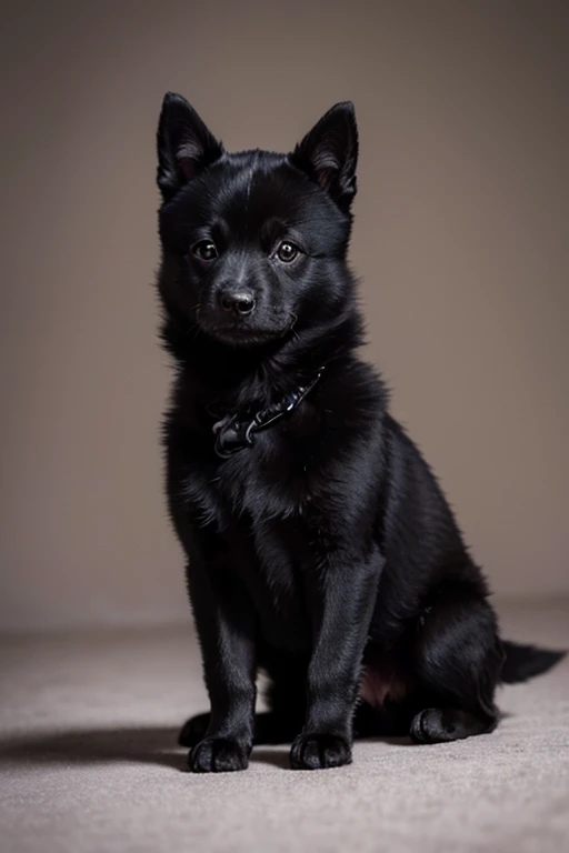 small black shiba inu