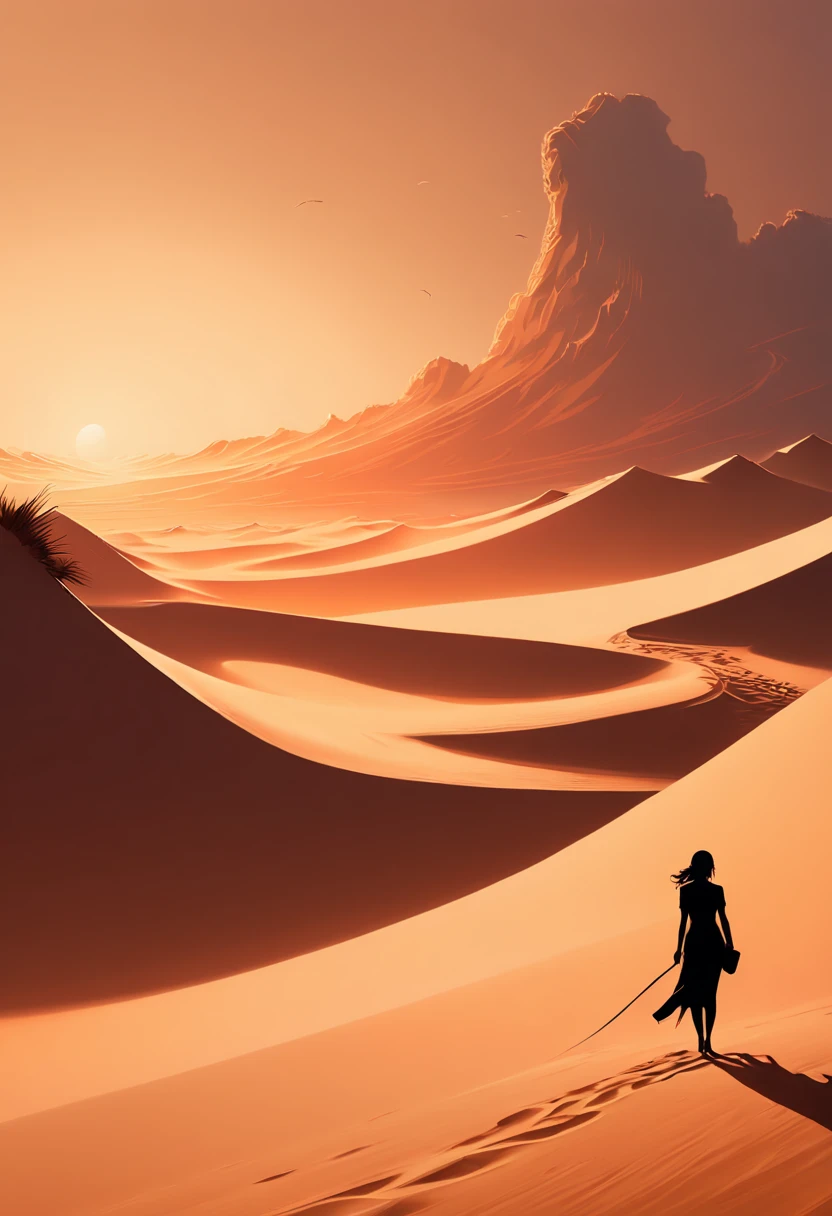 Silhouette Art of railway station, by Alena Aenami, enhance, intricate, (best quality, masterpiece, Representative work, official art, Professional, unity 8k wallpaper:1.3)