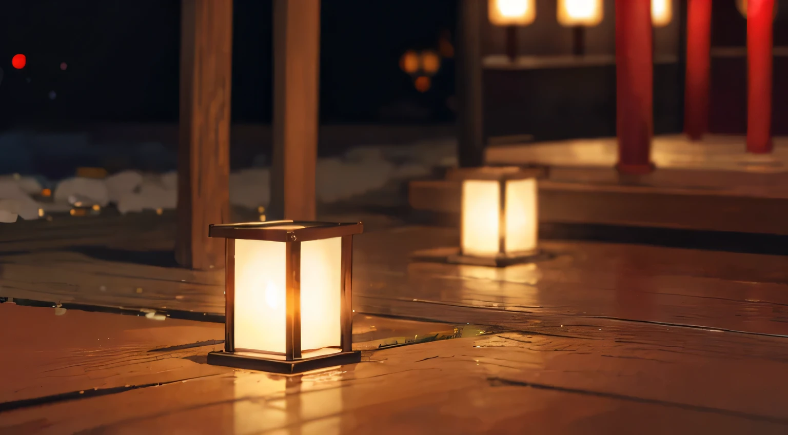 sad, night, candle light, japan, unmanned, high res, ultrasharp, 8k, masterpiece