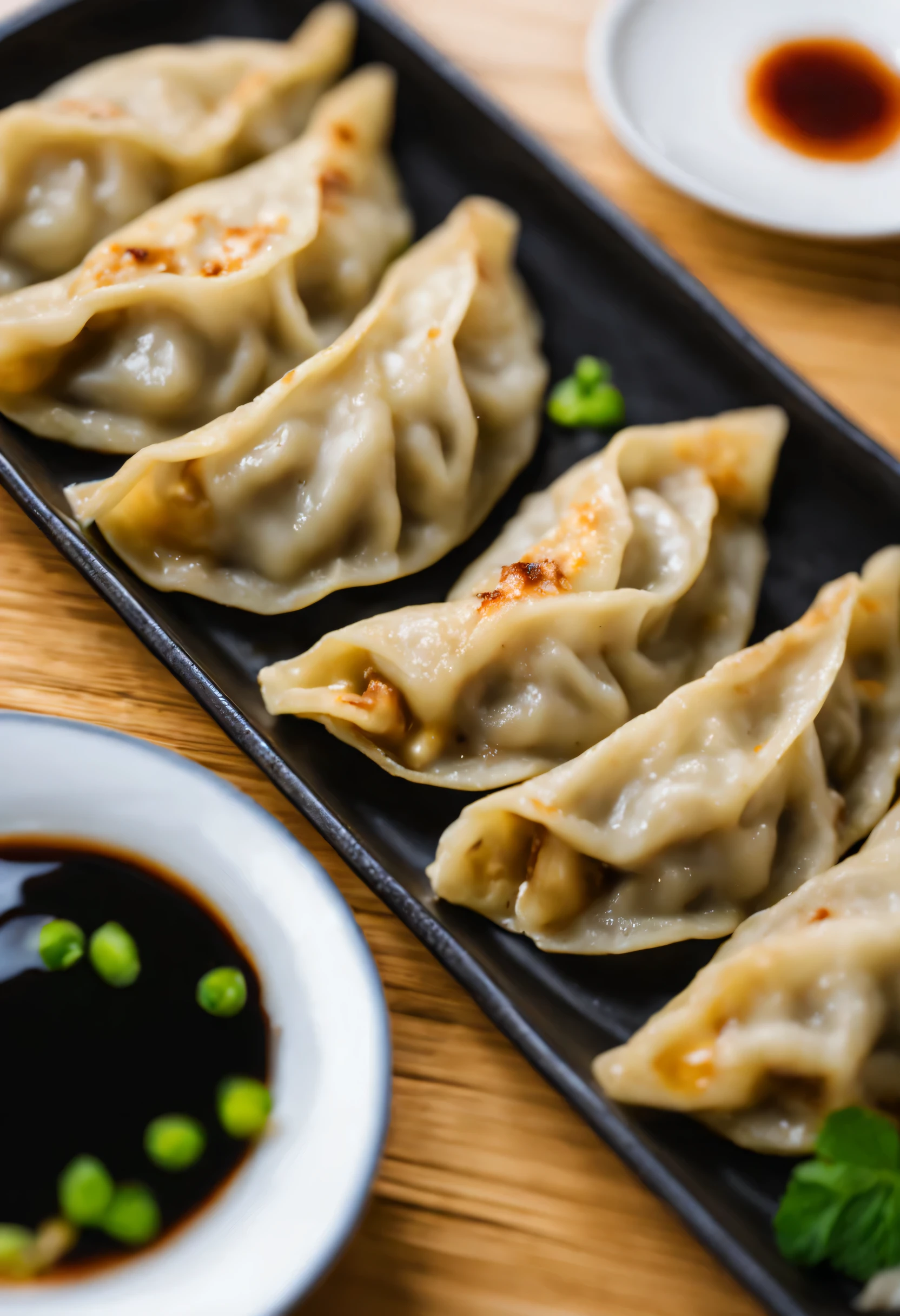 Japanese style gyoza