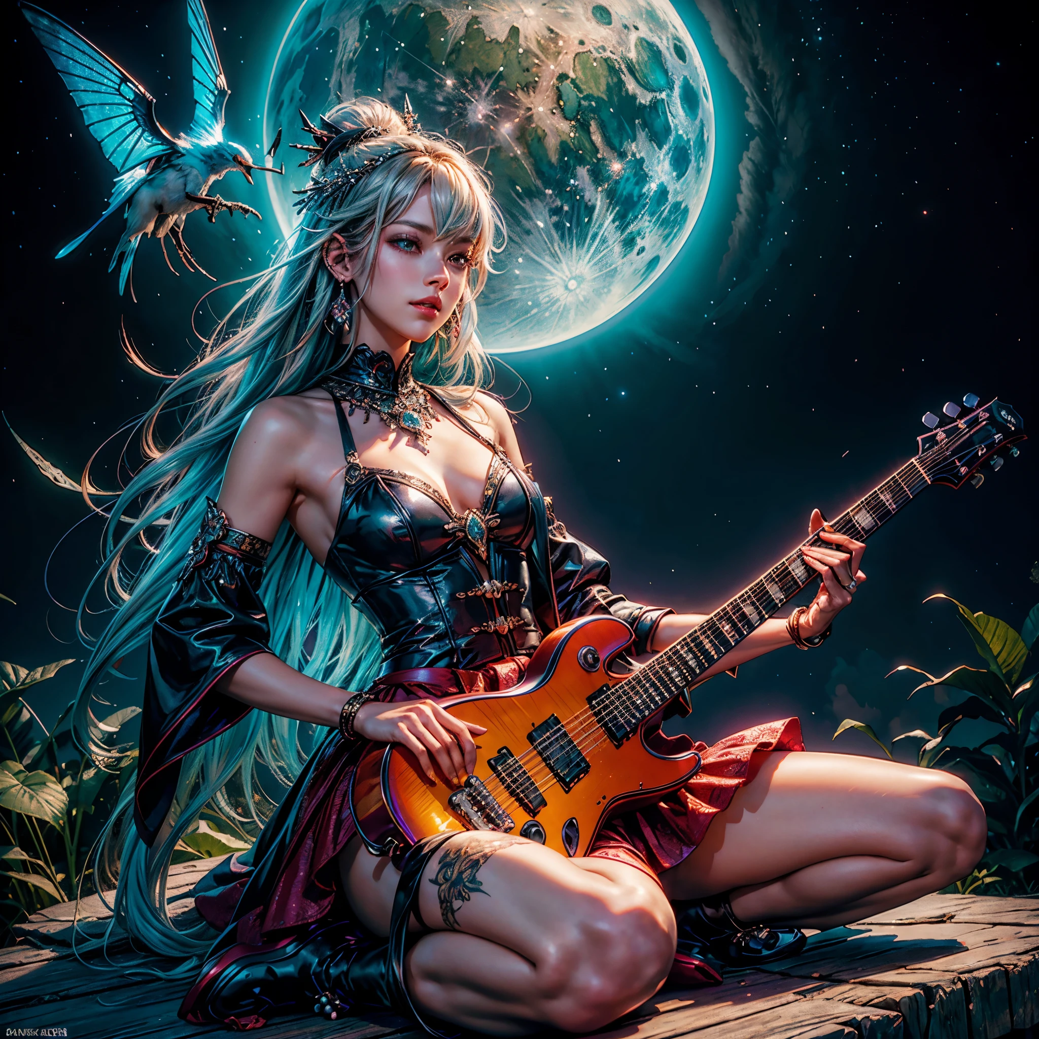 nebulae hyper Nebula Moonrise epic moonset panoramic moonshine Loli Guitarist Guitar Loli Musician piano Exhibitionist Unrealengine5 ultra masterpiece ❤ meticulously intricate ultra_high-details ultra_high-def ultra_high-res ultra_high-quality optimal ultra_sharpness ultra_photo-realistic Queen leather outfit armor witch ethereal_beauty sitting_on_a_dead_tree Guitar fantasy_illustration:1.3 enchanting_gaze captivating_pose otherworldly_charm mystical_sky Luis-Royo:1.3 Yoshitaka_Amano deep path equirectangular moonlit_night detailed_cloudscape:1.3 batlying_in_the_sky_background bat thong beholder legs_dangling_above_lava evil_goddess glowing_torches long_leges 🎈🍦🍹 athletic_Goddess (Diva cheekbone felt sexy expressive reddener effects embarrassed flirt sweat Epic😘eyeright eyes, bright eyes)👩turquoises sapphires open mouth smile teeth howling 👩🎀👗⚜👒sports cow-boy clavicles white jacket shirt safran silk papillotes sleeves orange satin obi reveal scarlet exposed heart flat chest breasts spread sagging skinny perfect exposed boobs corsage yellow seams navel skirts wide fringes swinging spinel reveal chastity-belt padlock indigo pubic pubic-hair silks snap_lock garters legs boots) Guitar forest🎪🎢🎡🎠 cgi vfx sfx reflex Octane_rendered extreme improved UHD focus XT3 accurate DSLR HDR romm rgb pbr 3dcg fxaa blay vivid colors-coded anti-aliasing fkaa txaa rtx ssao opengl-shaders glsl-shaders post-processing post-production cell-shading tone-mapping perfection volumetric Lightning contrast Cinematic moonlight backlight global illumination sunflower luminescence Crystalline population "Heavy Metal" invoke magic monarch milkweed monstrous viceroy creature sundrop mirror onyx summon transparent ruby Tourmaline crystal marbles pearls paddling opal fleuraison monster butterfly "MusicShow" reflection strange glow lazuli hole flash Earth saturate hearth blooms crux floraison Tattoo ankh naked nsfw varies multi etc. --s 1000 --c 20 --q 20 --chaos 100