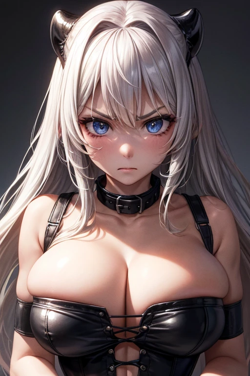 Angry Face, BDSM,slave,Rubber,Black Corset,Bondage,Collar,NSFW,((Best Quality, 8k, Masterpiece:1.3))), Crisp Focus: 1.2、(Layer Cut, Big:1.2),Beautiful Woman with Perfect Figure: 1.4、Slender Abs:1.2、Wet Body:1.5、Highly Detailed Face and Skin Texture、Detailed Eyes、Double Eyelids,Long Hair