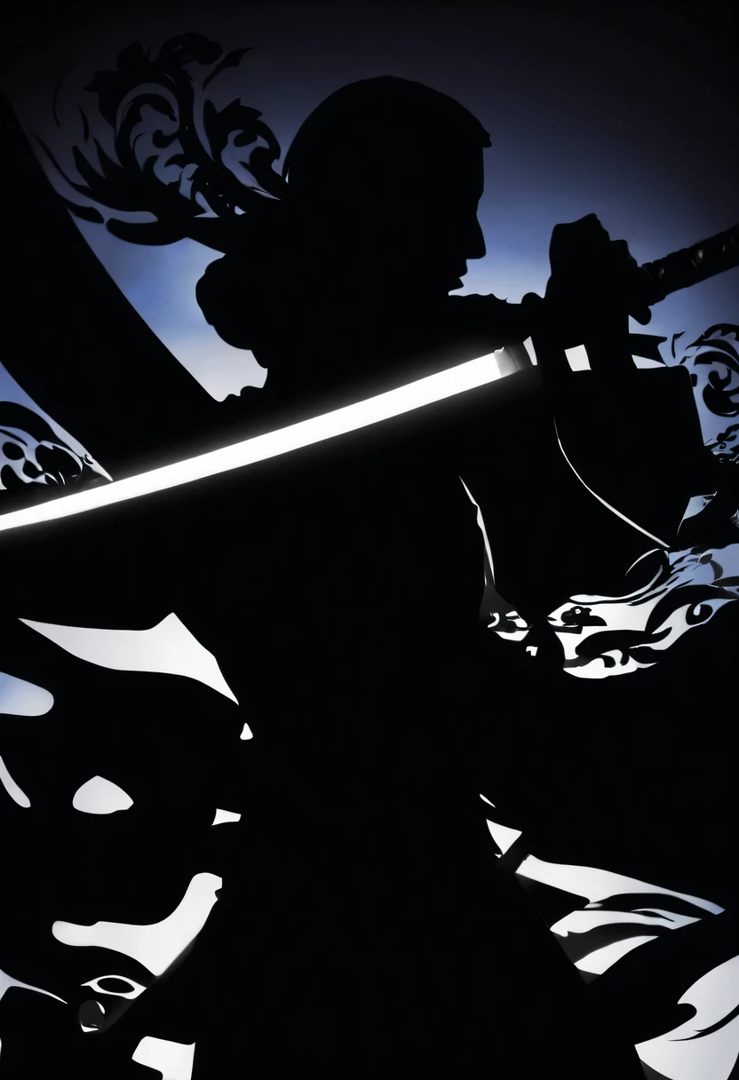 (纯Black silhouette,Silhouette of heroine dancing sword:1.5),Glowing sword,(Fighting posture,强dyna姿势:1.4),on the lake,high contrast, movie lighting, Enigmatic Atmosphere,,lotus flower,Lotus leaf,corrugation,(water splash;1.4),a moon,dyna,swordsman,Kungfu,Black silhouette,Extreme backlight shooting,照片上呈现出Black silhouette(No color or detail),Creates strong contrast with bright background