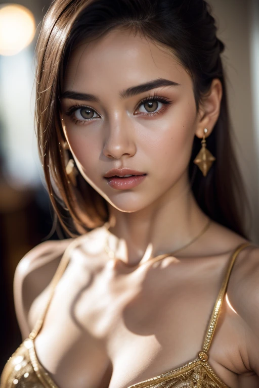 Create stunningly gorgeous and beautiful African goddess images, Long and beautiful eyelashes, black eyeliner,Percentage of fashion models、Supermodelのスタイル、Beauty Queen、 (Highly detailed beautiful face), (High quality and realistic texture: skin, hair), 1. woman, Supermodel, 23 years old, Perfect Anatomy:1.37, woman, (風に舞うhair), ((Ultra High Definition Ultra High Resolution:  Big Breasts、Cleavage、Saggy breasts、,  ((Ultra high-res Realistic eye, crisp and sharp, Absurd quality, Not blurry:1.3)), (([eye|eyehadows]:[brown|pink])), 対称的なeye, Thin lashes, Sharpen your eyebrows, ((Detailed pupil:1.4)), ((品質に対する鋭いeye:1.2)), (Long eyeliner), (pinkの口紅:0.8), (Detailed nose:1.2), Perfect composition, (tired, Sleepy and satisfied:0.0), (Beautiful Lips:1.33), (Great nose:1.2), (Large Breasts:1.21), super detailed nipples、Beautiful areola、Professional studio makeup, ,(( Natural African Hair)), Stunningly beautiful goddess face, God-like body, 極限までskinの見せること極限の露出ウェア、Showing off your crotch、Photographing the crotch、天然のBig Breasts, Sexy and seductive waist, Colored Crop Top, micro thong,