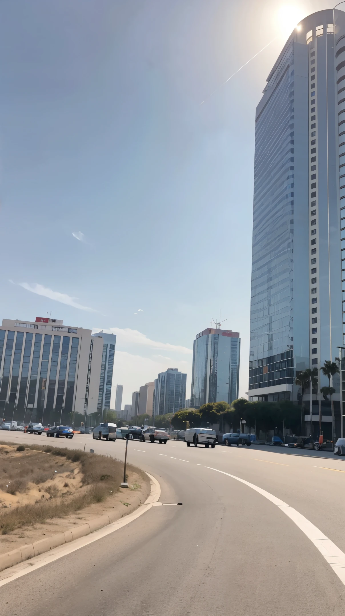 foto asli siswi perempuan memakai rok dan kaos kecil, and Its hand, duduk di puing while snipe the far away enemy on build, unde sudut plan dan tank with indonesia symbol in it body, and clear aura, with the background destroy building and change tu fire form in the crowd soldier, top view tampak jauh 4K original quality photo mata melihat ke kamera