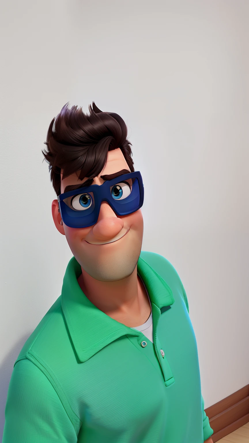 um homem estilo pixar de 28 anos,alta qualidade,melhor qualidade