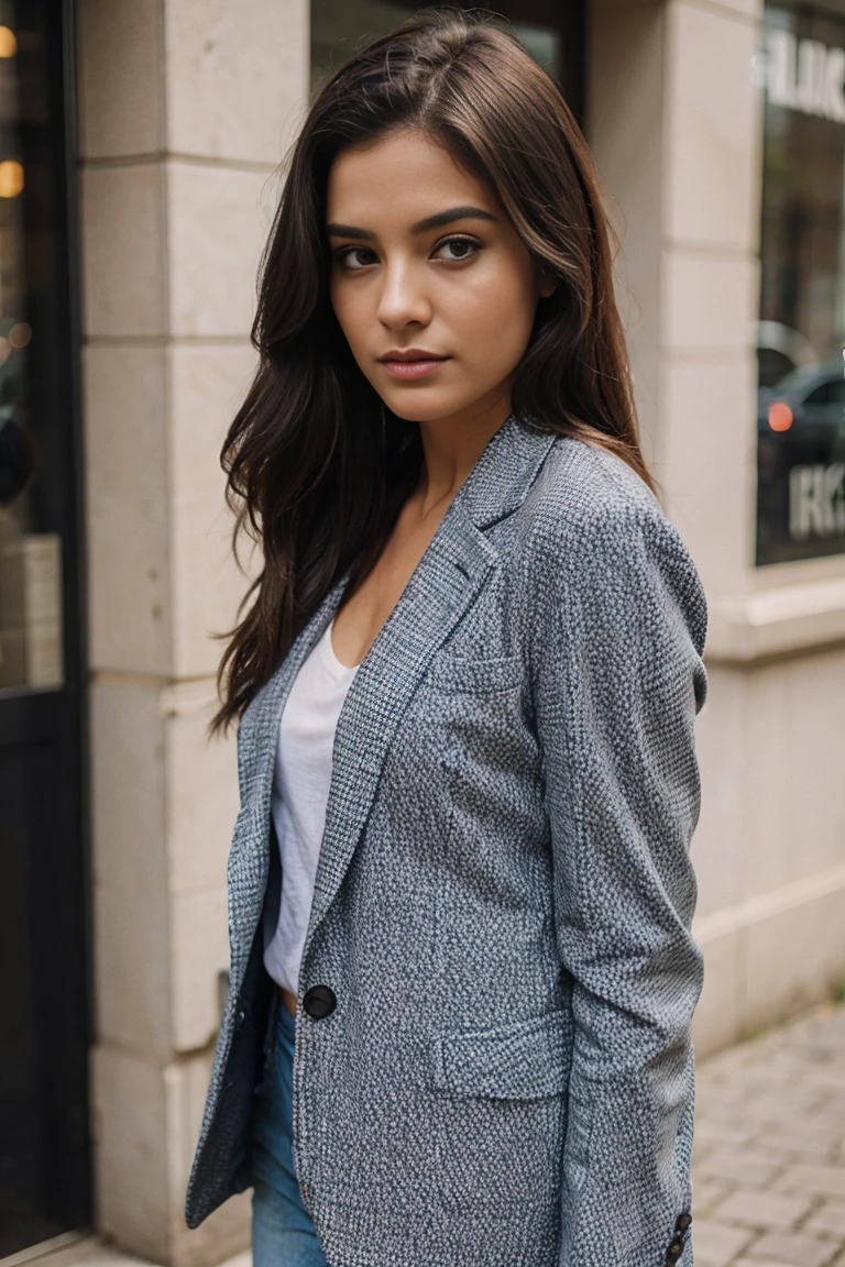 in blazer