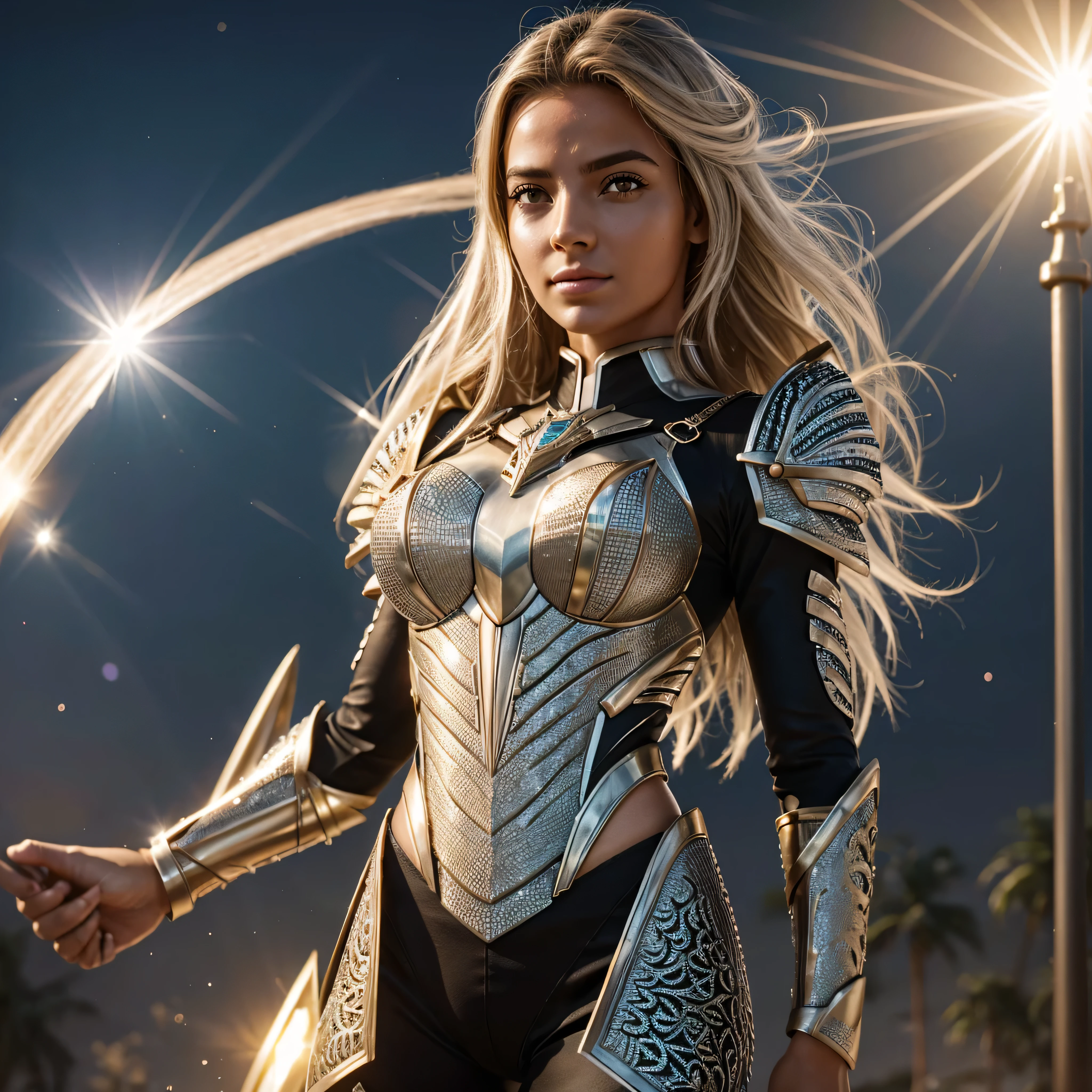 Knight of the Zodiac Aiolia de Leo, caveleira de ouro com capa branca, ataque na velocidade da luz, Saint Seya, (STYLE OCTANE RENDER!!!), (textura DIAMANTE REALISTA), CABELO REALISTA!!! (DIAMANTE BRILHANTE), (textura realista:2.0), (HDR:1.2), (4K), BLOND HAIR LONG, tiro de corpo inteiro!!!, camera low, TRAJE super detalhada ( ARMADURA), traje com pedras preciosas, ombreiras largas, nordic woman!, rosto angelical, symmetrical face, seduzir, coxas musculosas definidas, SALA DO TRONO MAJESTADE, corpo inteiro, mostre as pernas de calcinha dourada brilhante relusente, olhos azuis sensuais, coxas BRANCA, pernas, boca vermelha, olhos pequenos, nariz fino, (Nordic ethnicity), pele branca, 22 year old girl skin clean, pele branca, skin clean, (OLHOS PERFEITOS!), hot girl, pele muito branca, albina, luzes piscando, sol (LENS FLARE!)