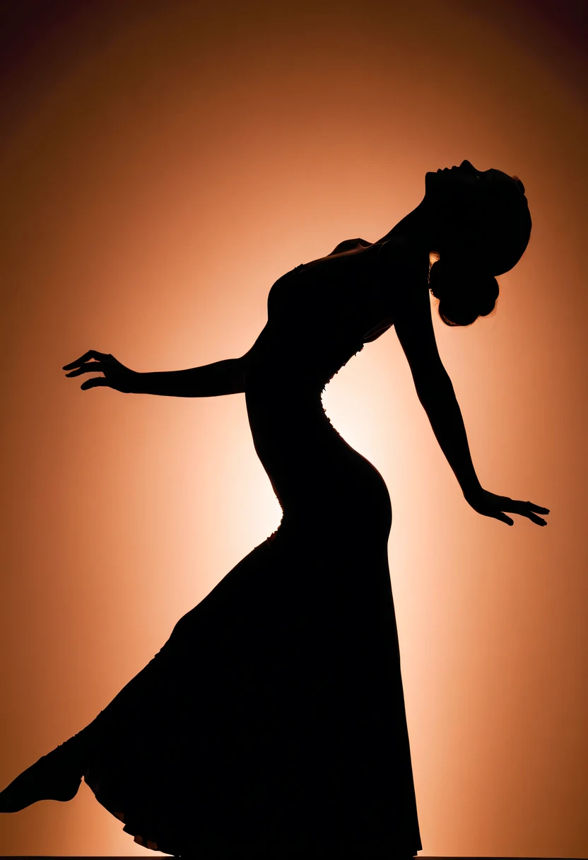 ballet silhouette,in ,