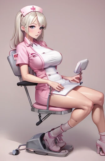 nurse uniform,hospital, latex nurse suit,nurses,busty,elbow gloves,labcoat,silverhair woman,pink eyes , gigantic boobs ,medical instruments,asian nurse,two nurses,speculum,examination room,oversize boobs, ,big ass ,strap on, lay on table ,legs spreaded,giving birth,gyno chair , dentist,Milf,