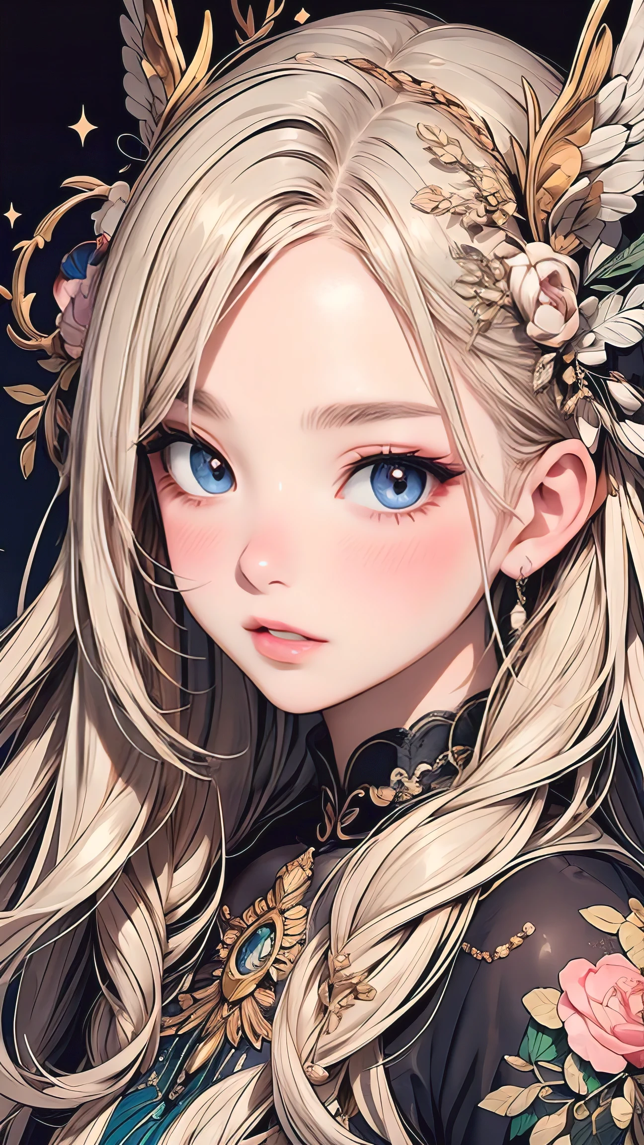 Masterpiece, best quality, super detailed, illustration, beautiful detailed eyes, artistic, vibrant