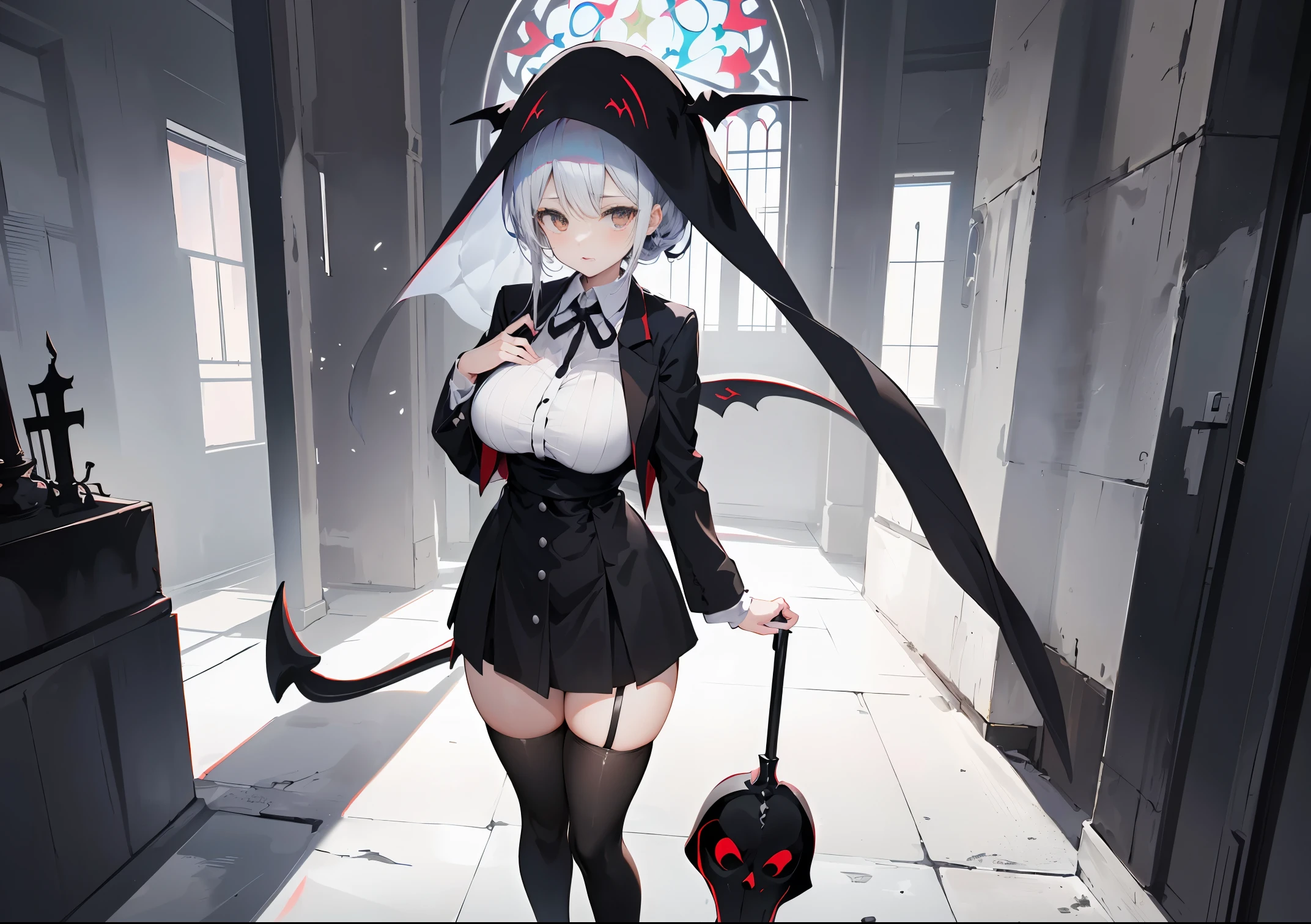 black suits、Black tight skirt、Blonde Shorthair、Black pantyhose、Slender eyes、Teary-eyed、red blush、Beautiful fingertips、On the train、stand、Shot from below,pussy juice,no panties,,pussy juice,pussy,vagina,