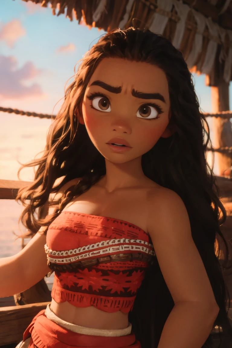 Moana, portrait