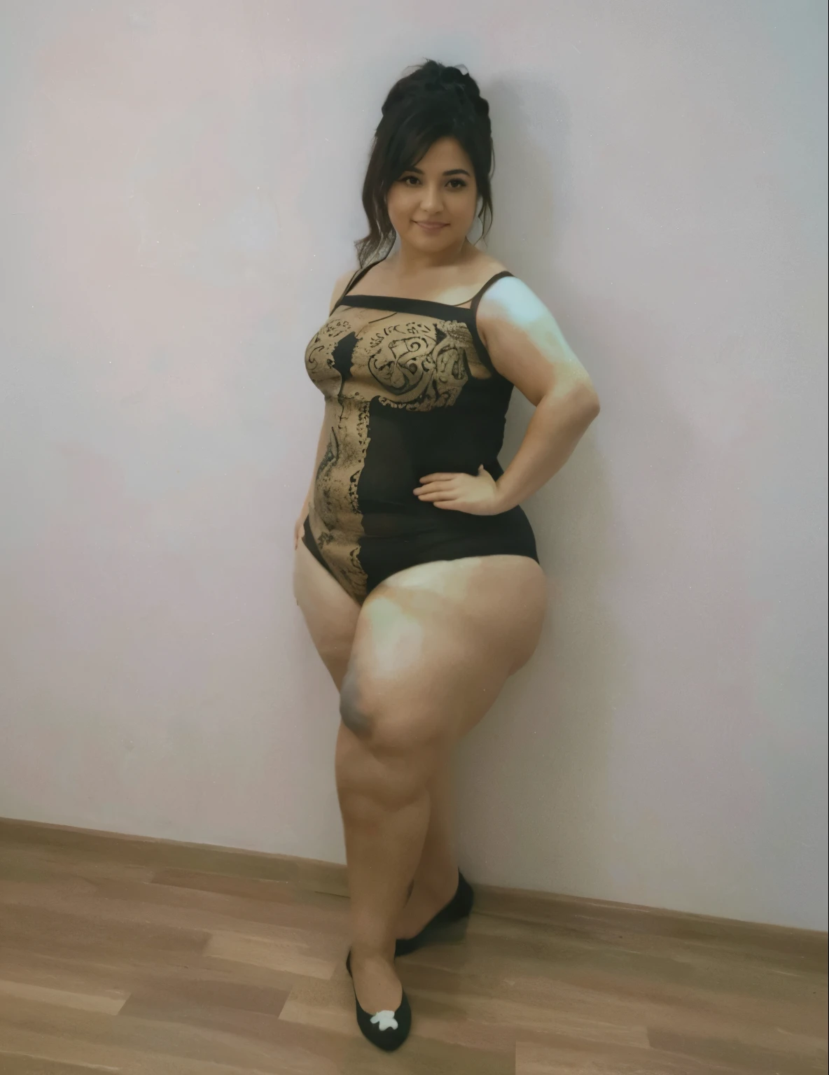 Portrait of a curvy girl in a towel, peito enorme, usando uma toalha, vestindo uma regata, rechonchudo, encostado na parede vermelha, cabelos secos, imagem de alta qualidade, master piece, textura detalhada do cabelo, Textura detalhada da pele, textura de pano detalhada, 8k, Adicionar detalhes da malha, ultra Textura detalhada da pele, foto ultra detalhada, skin pores, detalhes do pano, altos detalhes da pele, detalhes realistas do cabelo