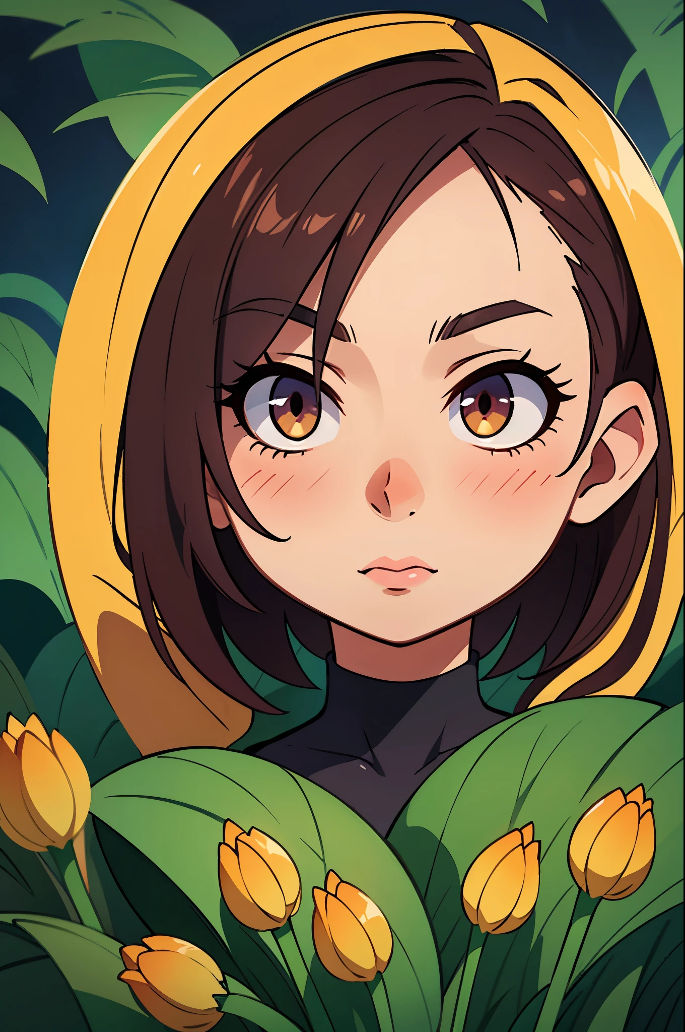 Beautiful portrait of a beautiful  girl in Lily of the valley field, Full body, Science fiction, A detailed eye, Art Station, Sharp Focus, Photorealsitic, 35 mm, Ultra Detail, 4 k, radiant light