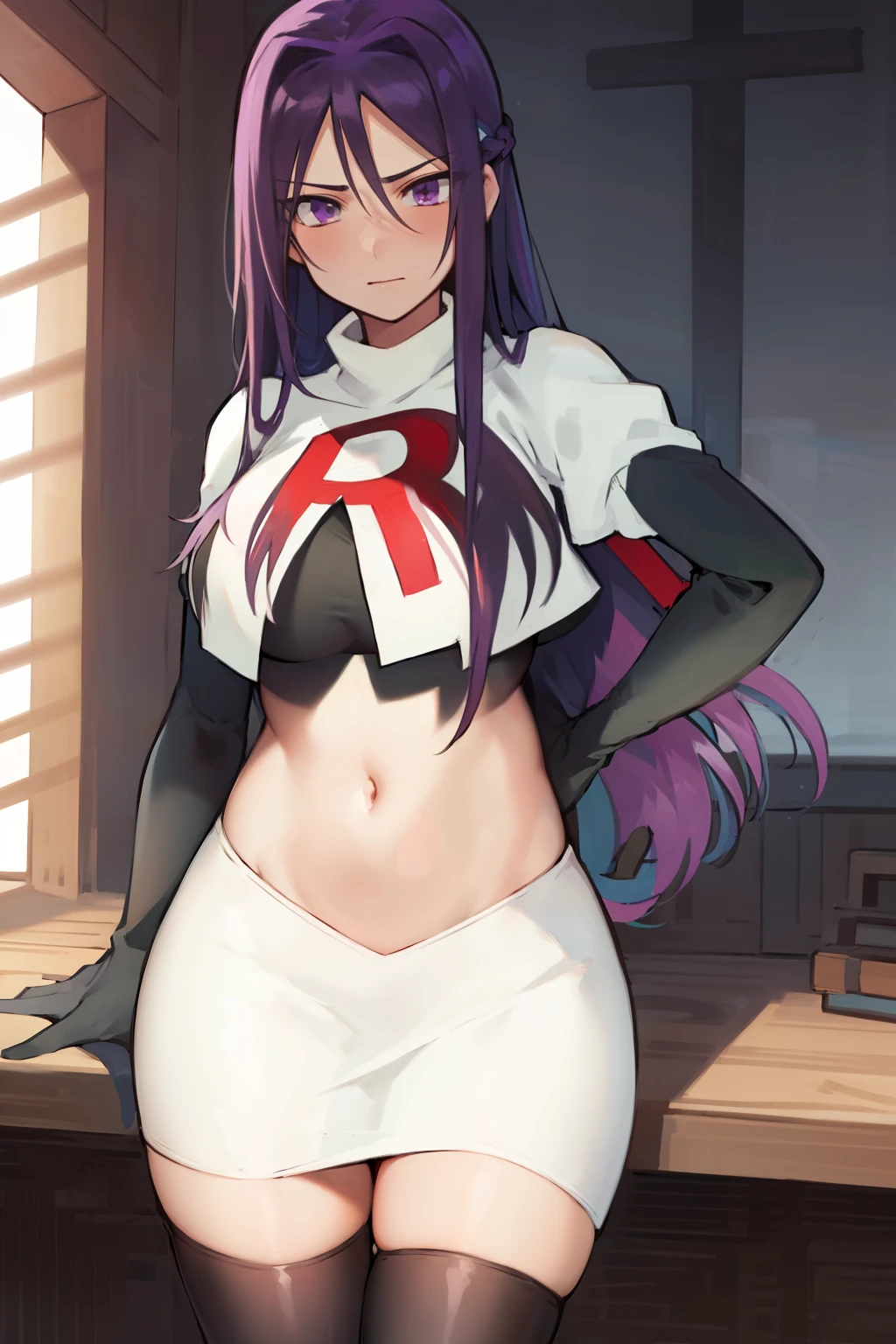sexy girl, no clothes, big ass, big bobs, White background,
sweating a lot, purple eyes, queen's crown, red diamond on forehead