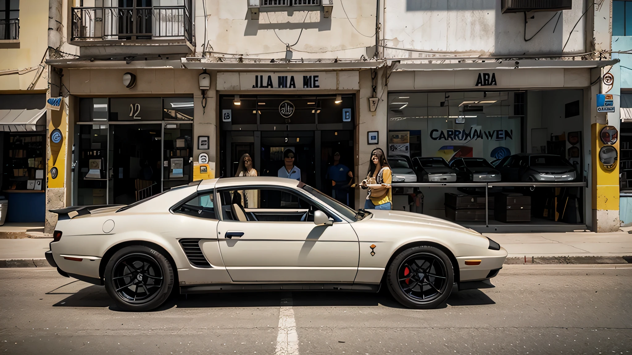 carro maverick na rua