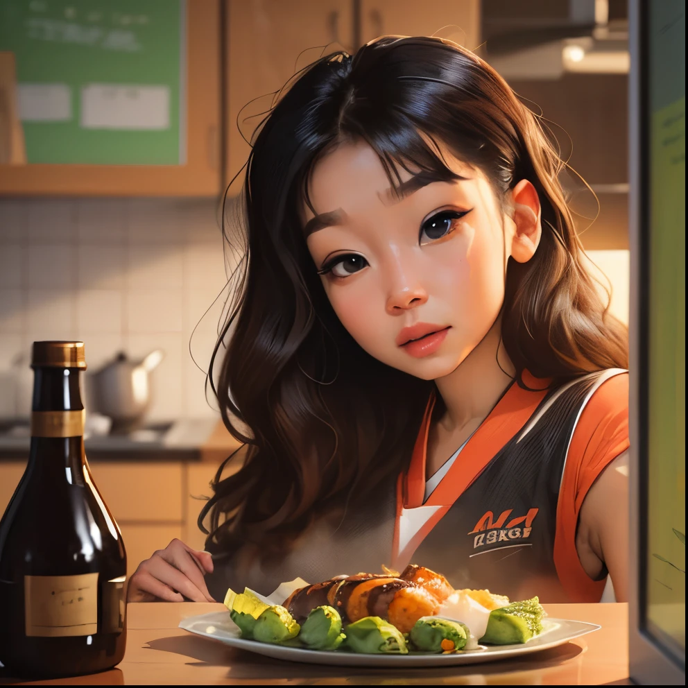 nutritionist looking at the camera --auto --s2
