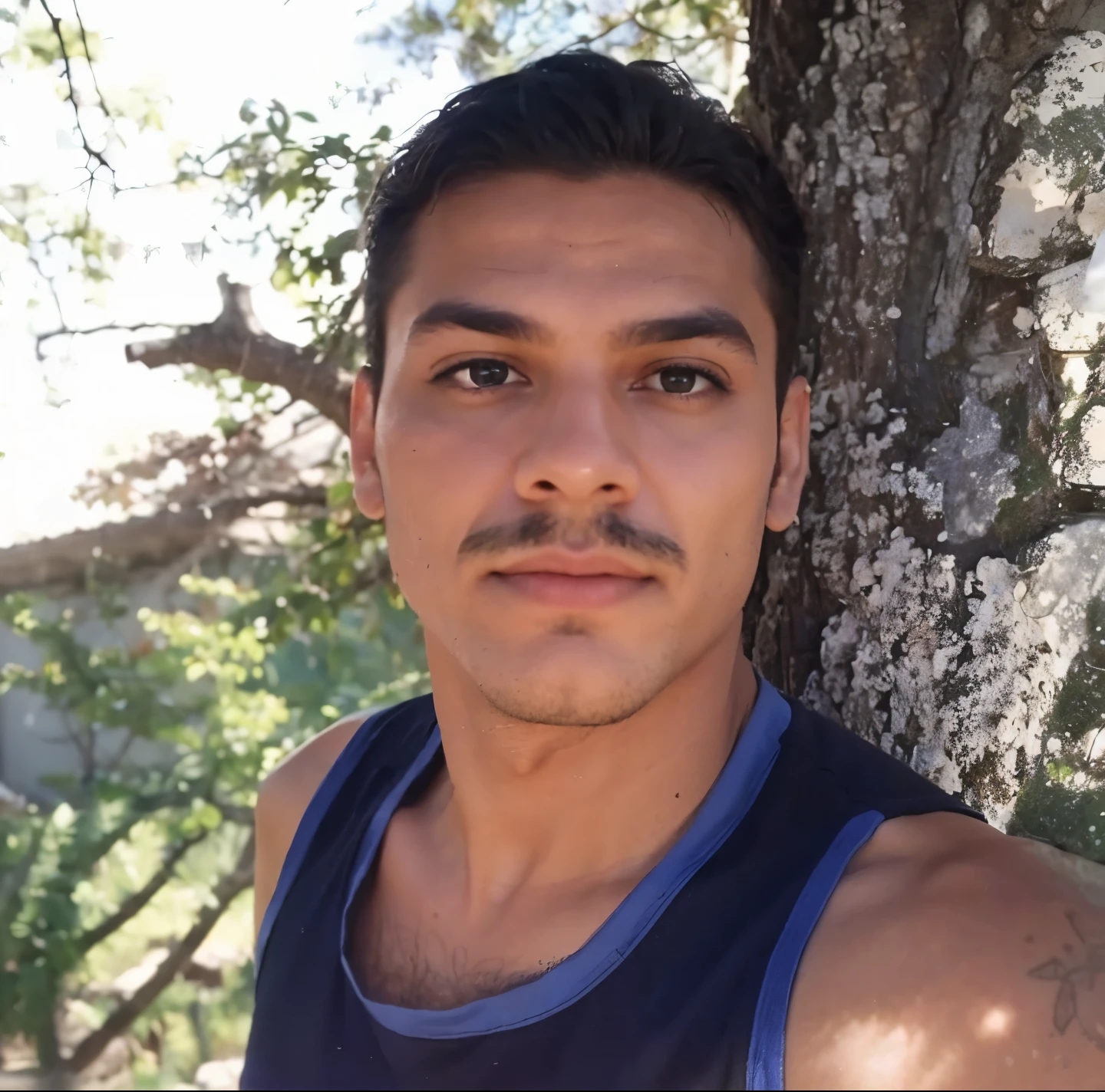 Barba foda, tatuagem,bigode 