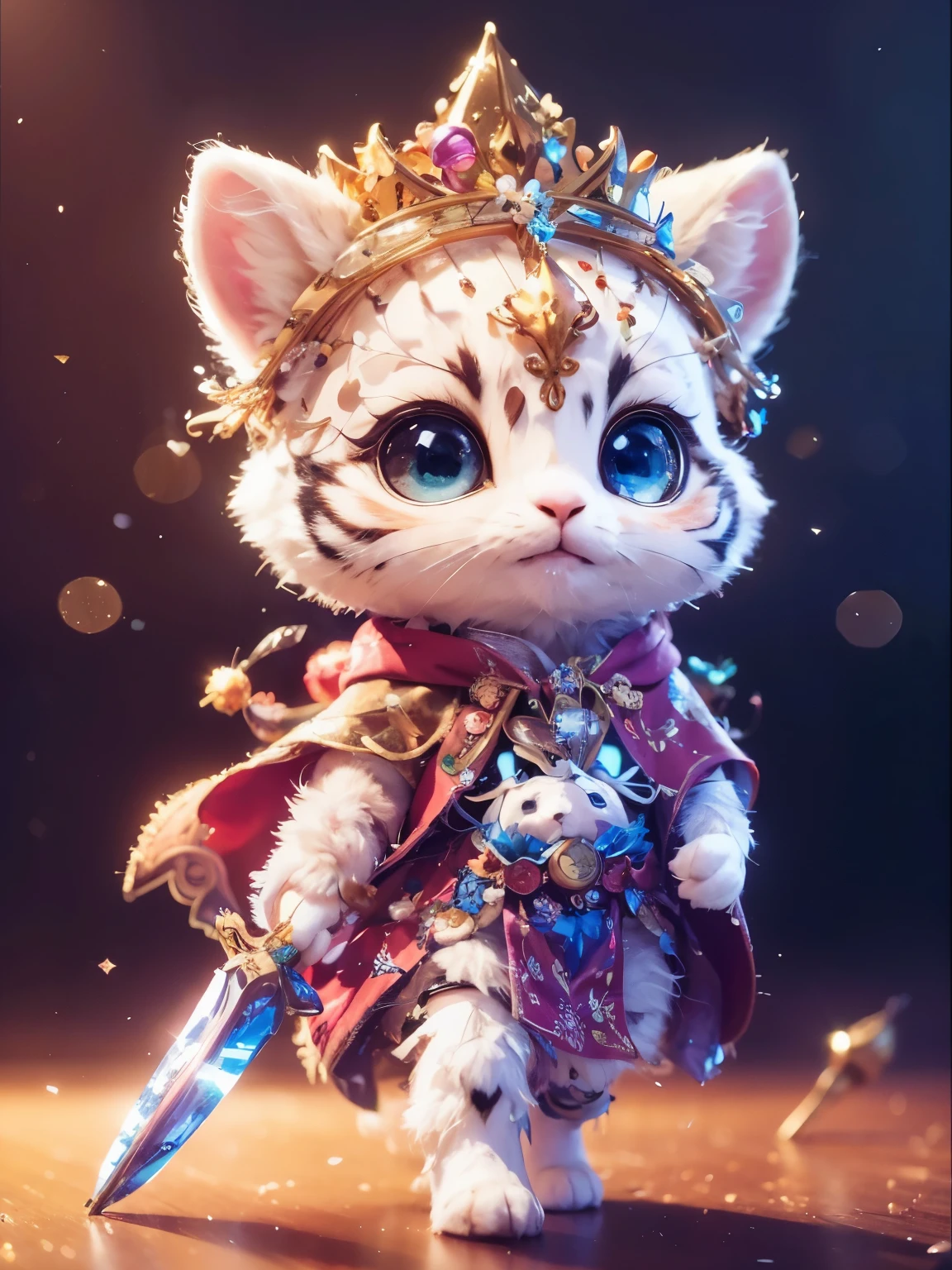 A rabbit, Walk in the forest, Many birds, Lots of animals, happy, happy, perfect quality, clear focus (messy house: 0.8), (masterpiece: 1.2) (actual: 1.2) (Bokeh) (best quality) ( Delicate skin: 1.3) (intricate details) (8K) (Detailed eyes) (clear focus), (happy)