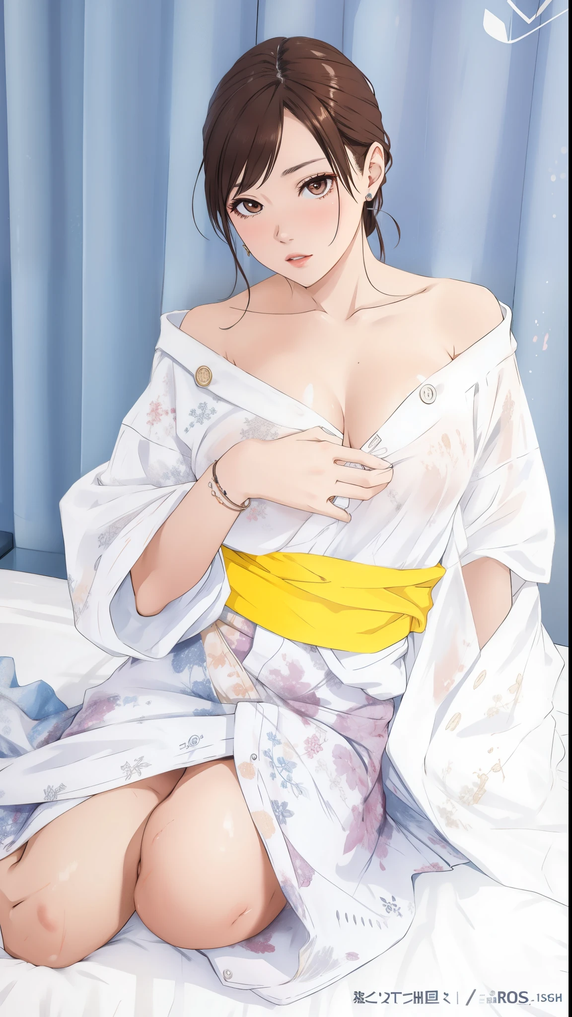 hanekawa tsubasa、eye glass、Braids、A dark-haired、large boob、fullnude、 (Black hair, Brown eyes, Round face),  With ribbon, (nose blush, Naughty, half opened eye, Drooling),On the bed in the infirmary,   [Full body shot]、Hardcore BDSM Kak Dega Again、Plenty of love juice、pale pubic hair、Wearing a black dog collar,Full body shot,body piercings,Large open legs、eye glass、Head-to-toe shots、Hand flail、fetters、Squirting、spout、There are a lot of them all over the body、Soak up the bright sunshine under the tropical sun、The udder is squeezed out with a rope、Woman in chains、slightly turned to the side、The lower back is cramping up and down、Chest is bobbing up and down、screaming in pain、 超A high resolution, (Photorealistic: 1.4)、Crying with joy、Crying in pain、Shot from a 45-degree angle to the right、Huge 、Stand on all fours with your butt facing the viewer、sticking out the tongue、Peeling the whites of the eyes、Crying in pain、eye glasses、