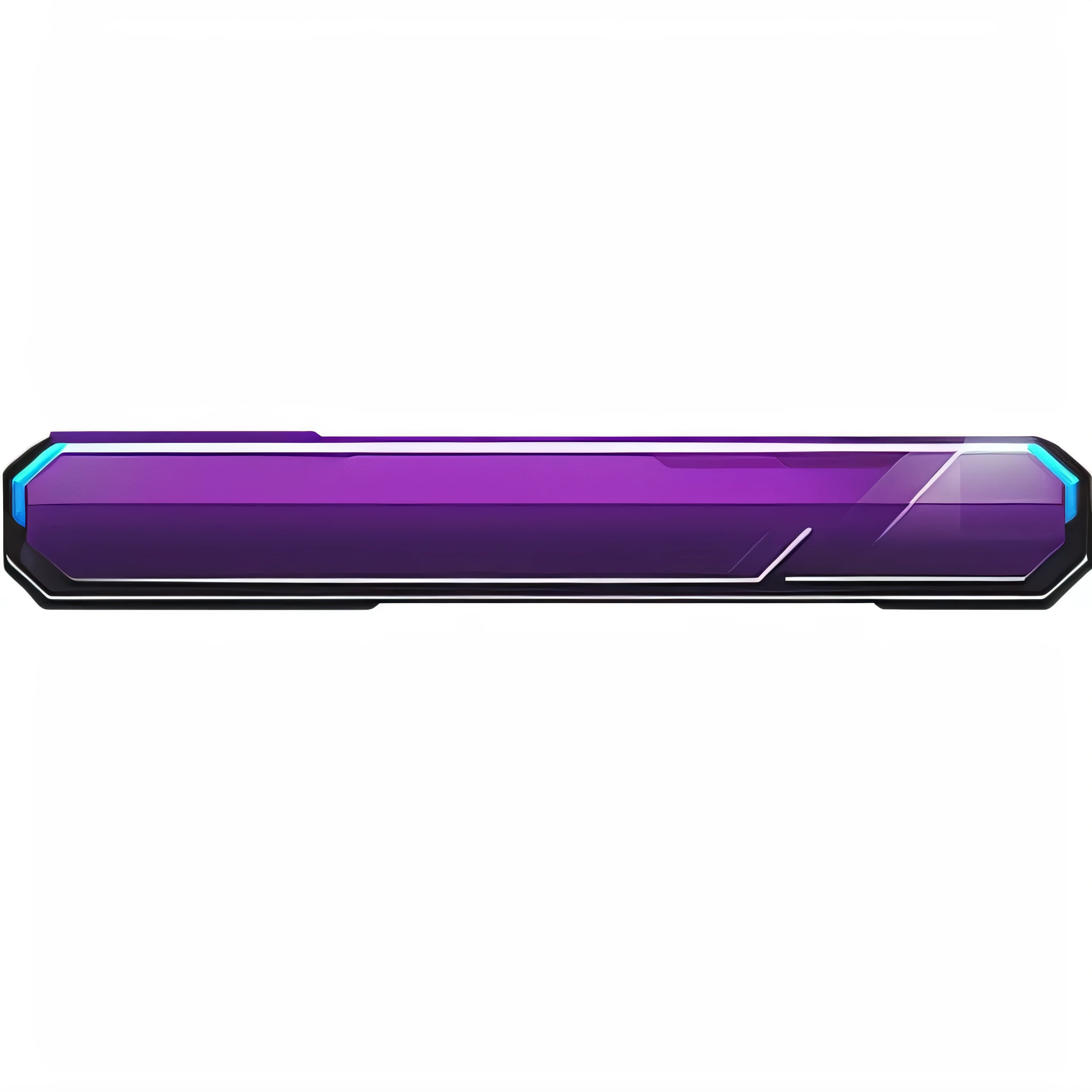 purple glass tube with a curved edge on a white background, health bar hud, neon purple light, game hud, game overlay, purple glowing core in armor, purple tubes, purple neon light, purple aura, purple glowing inscription, some purple, violet spike smoke, glowing purple, purple neon, dioaxizine purple, purple crystal glass inlays, game icon asset