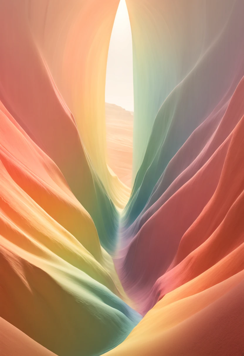 by Gabriel Dawe, Gradient color, Desert Canyon, enhance, intricate, (best quality, masterpiece, Representative work, official art, Professional, unity 8k wallpaper:1.3)