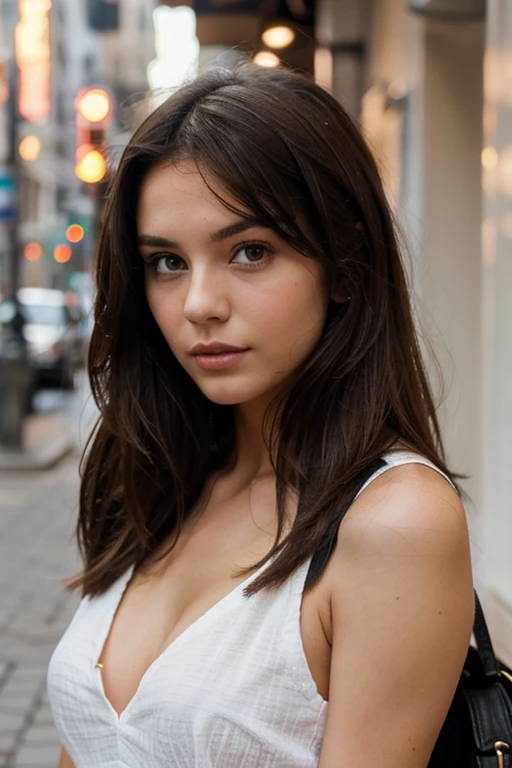 beautiful brunette girl