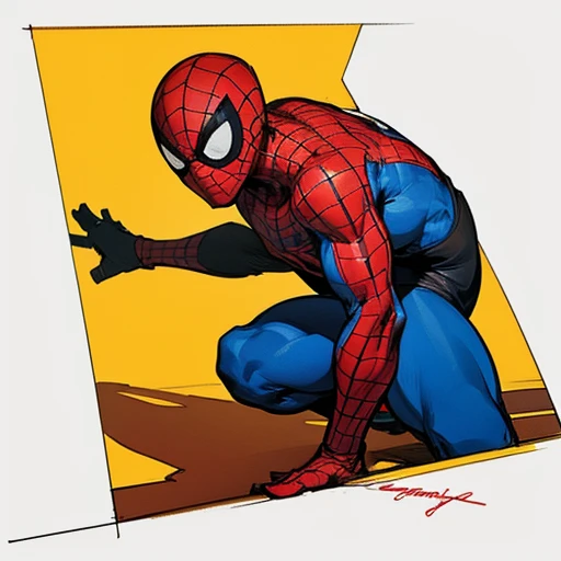 (Best quality, 4k, Masterpiece :1.3), spiderman