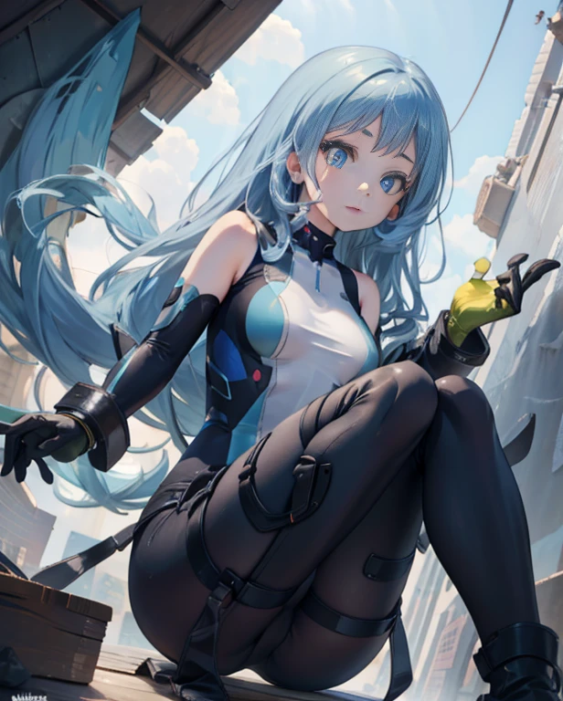 Nejirehadu, Nejire Wave, blue eyes, blue hair, long hair,
BREAK is blue body suit, body suit, Drill Hair, gloves, green body suit, multicolored body suit, multicolored clothes, yellow gloves,
BREAK is looking at viewer, whole body,
BREAK is indoors, classroom,
BREAK is (muste piece:1.2), best quality, high resolution, unity 8k wallpaper, (illustration:0.8), (beautiful detailed eyes:1.6), highly detailed face, perfect writing, Highly detailed CG, (perfect hands, perfect anatomy),