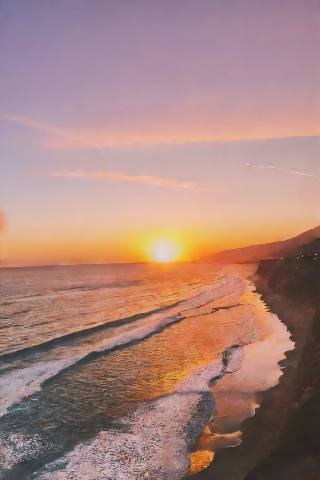 Beautiful sunset, malibu vibes 